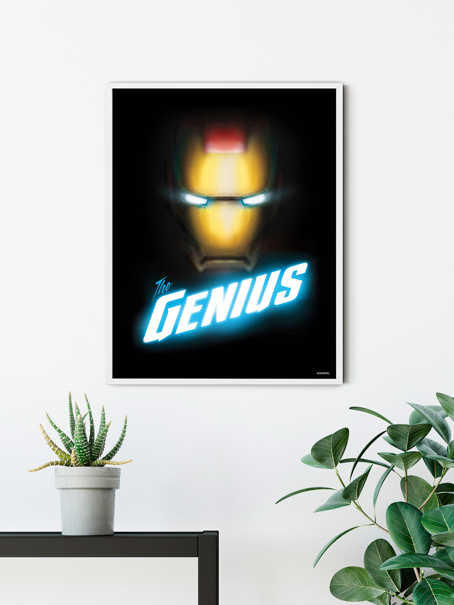 Komar Bild »Avengers The Genius«, Disney, (1 St.), Wandbild zur Dekoration im Kinderzimmer - ohne Rahmen