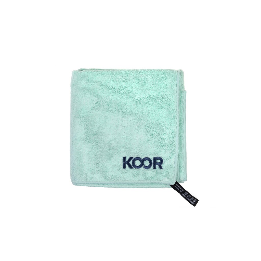 KOOR Badetuch »Badetuch soft blue XL«, (1 St.)