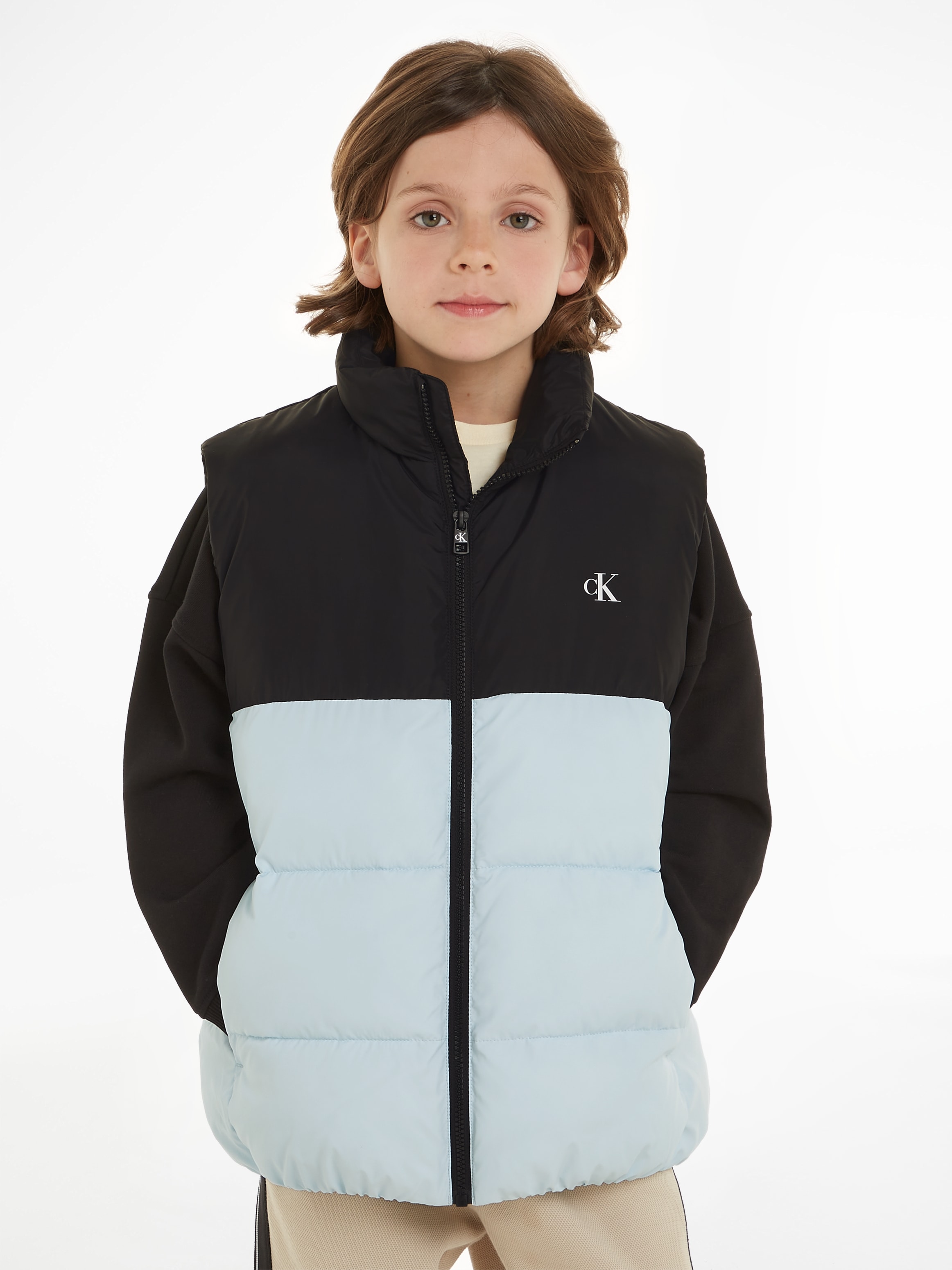 ❤ Calvin Klein für Jelmoli-Online »NYLON COLOR Kinder Shop PUFFER Jahre im Steppweste kaufen BLOCK VEST«, 16 Jeans bis