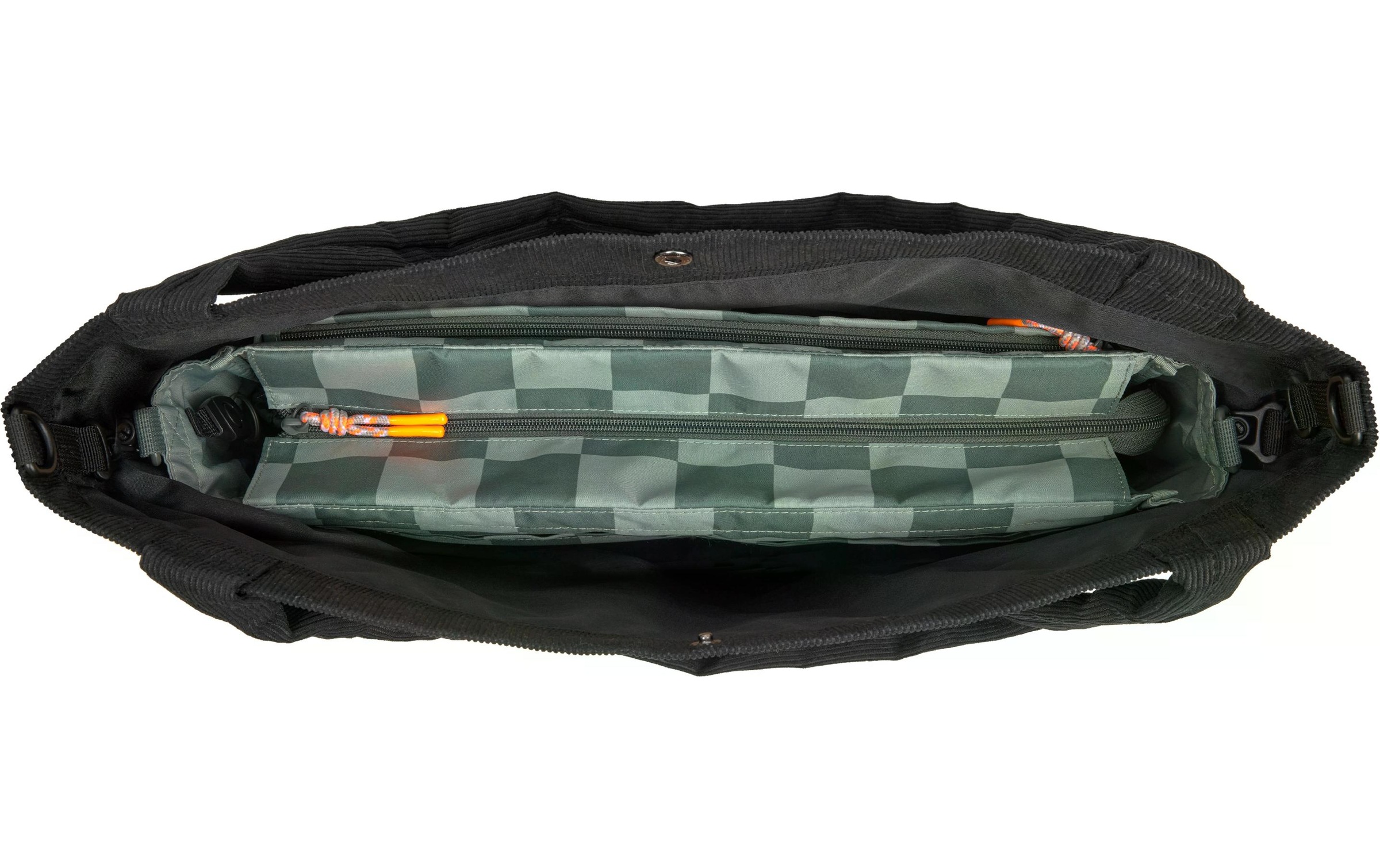 LÄSSIG Wickeltasche »Mix Shopper Cord Schwarz«