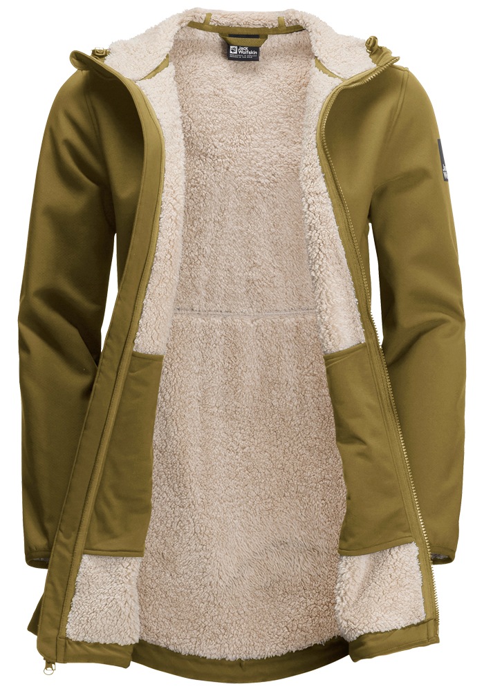 Jack Wolfskin Softshellmantel »WINDLAND COAT W«