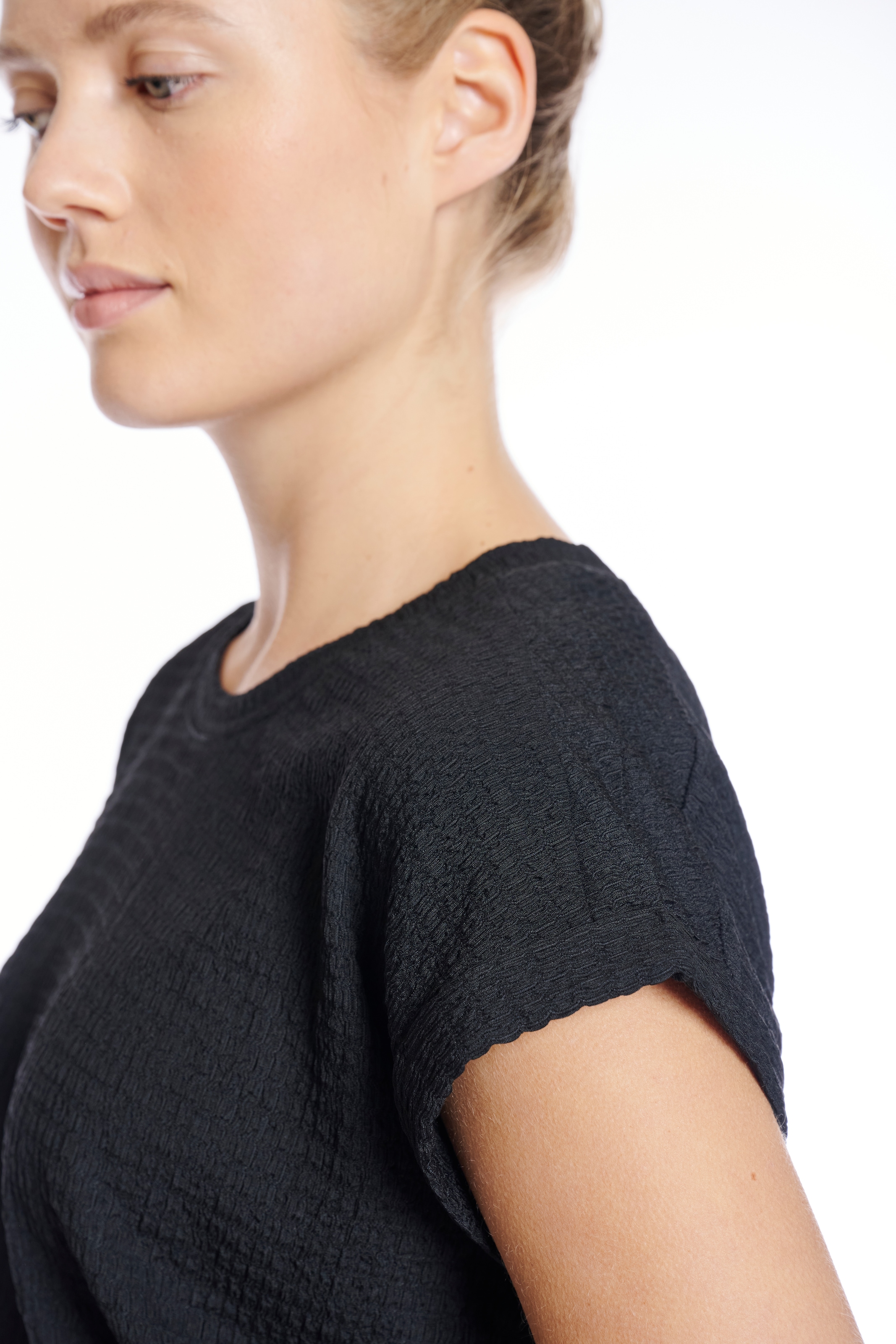 ZABAIONE Kurzarmshirt »Al44legra«, Crinkle-Ware
