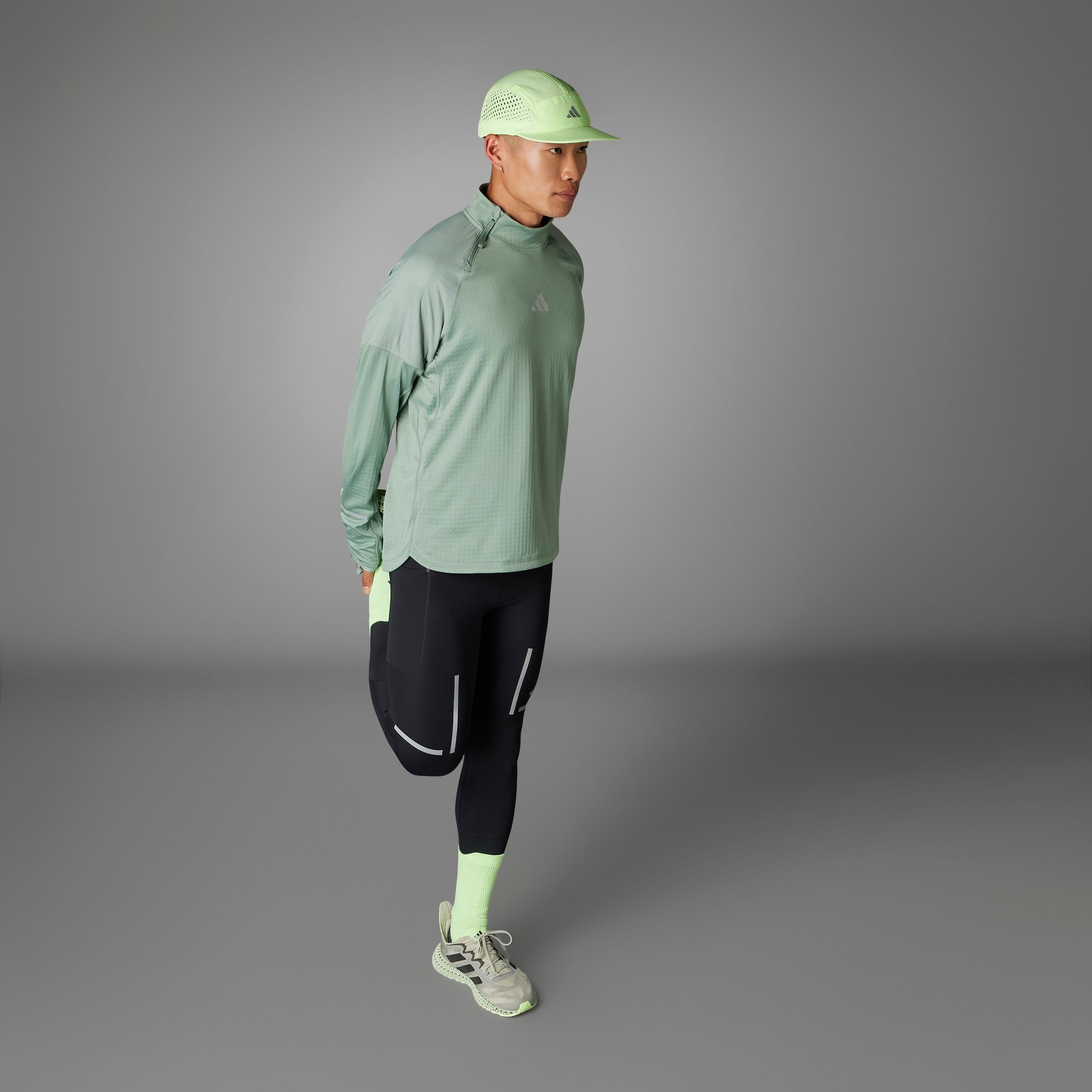 adidas Performance Rollkragenshirt »ULT HIVIS 1/2 M«, Running Langarmshirt