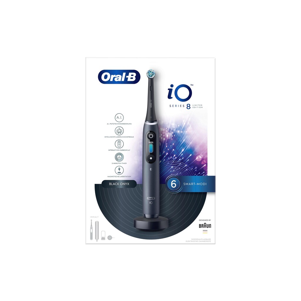 Oral-B Elektrische Zahnbürste »iO Series 8 Black Onyx«