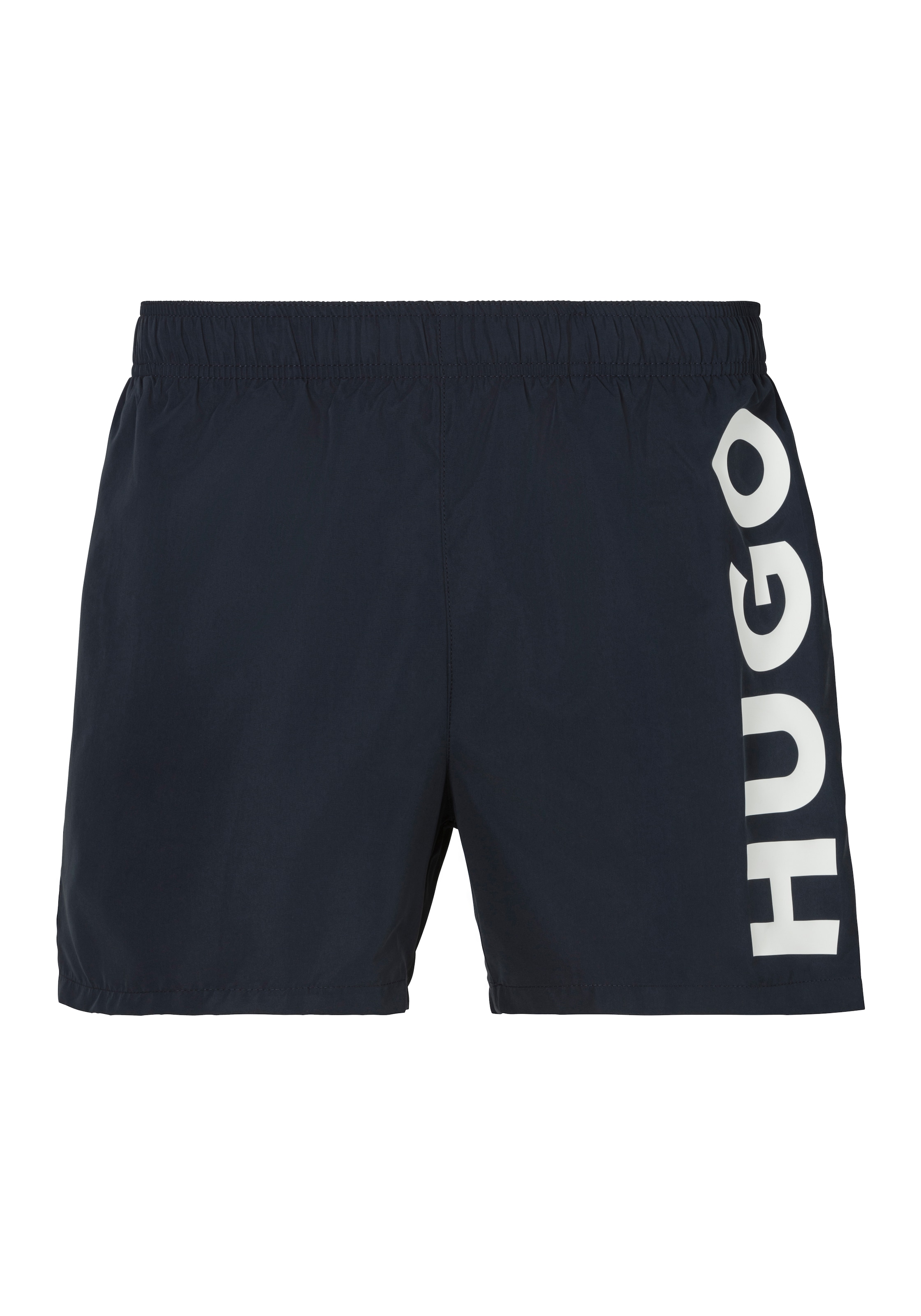 HUGO Underwear Badeshorts »ABAS«, seilich mit grossem HUGO Logo-Print