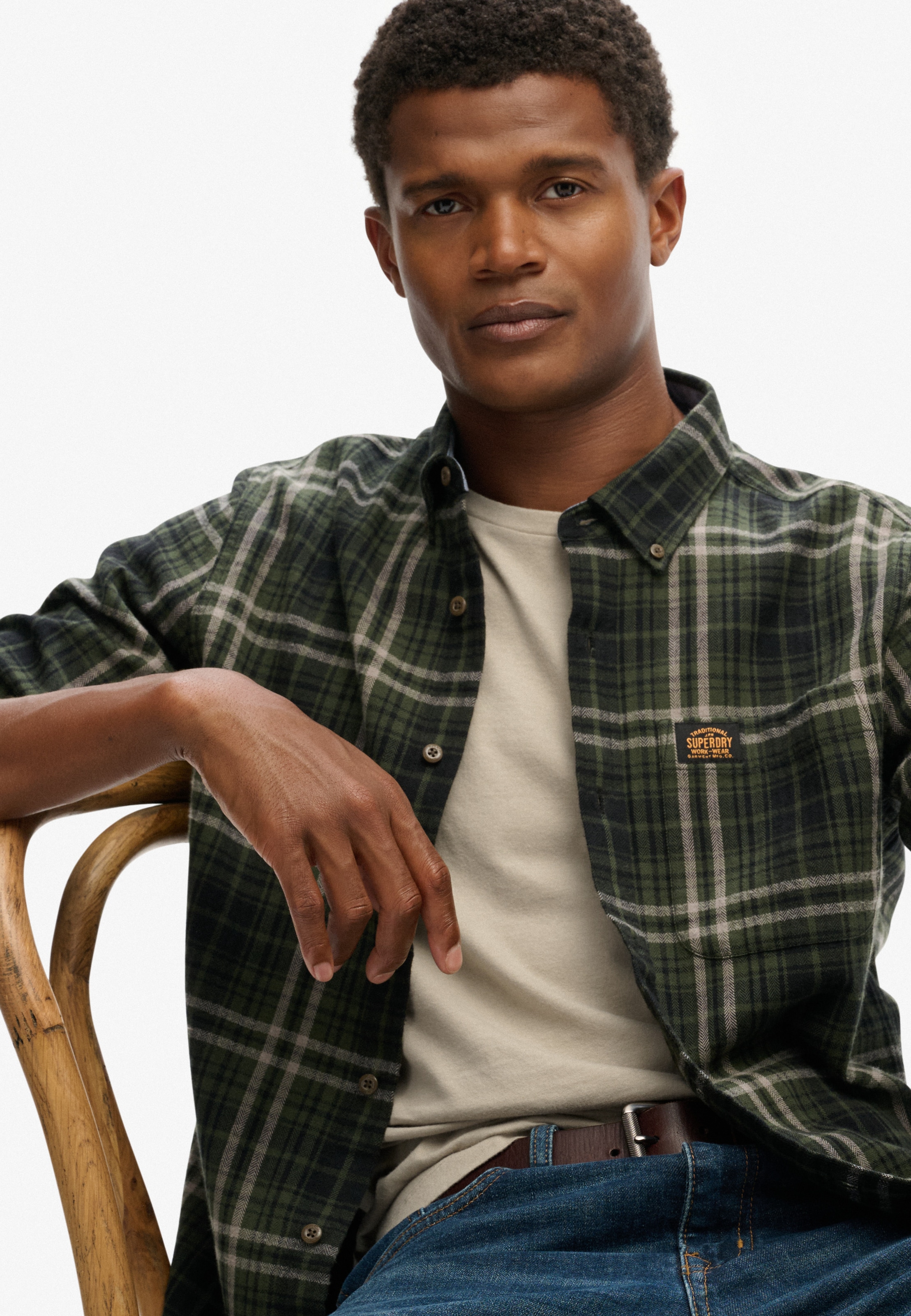 Superdry Langarmhemd »L/S COTTON LUMBERJACK SHIRT«