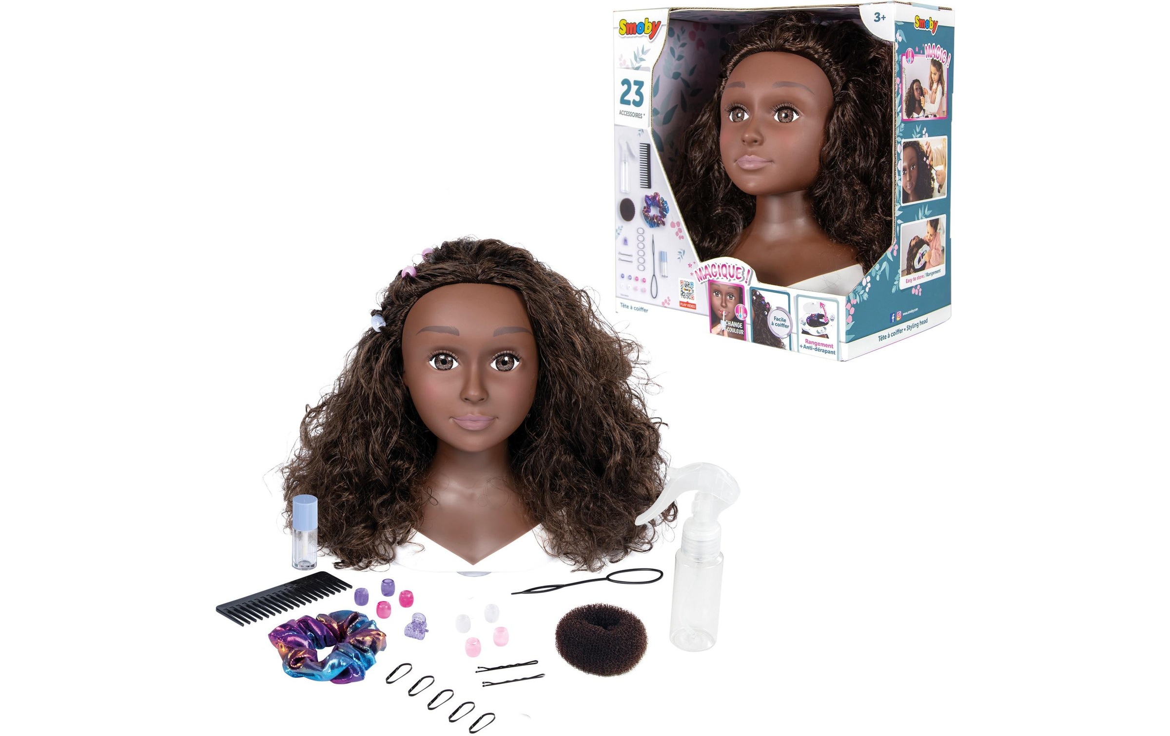 Smoby Frisier- & Schminkkopf »afro«