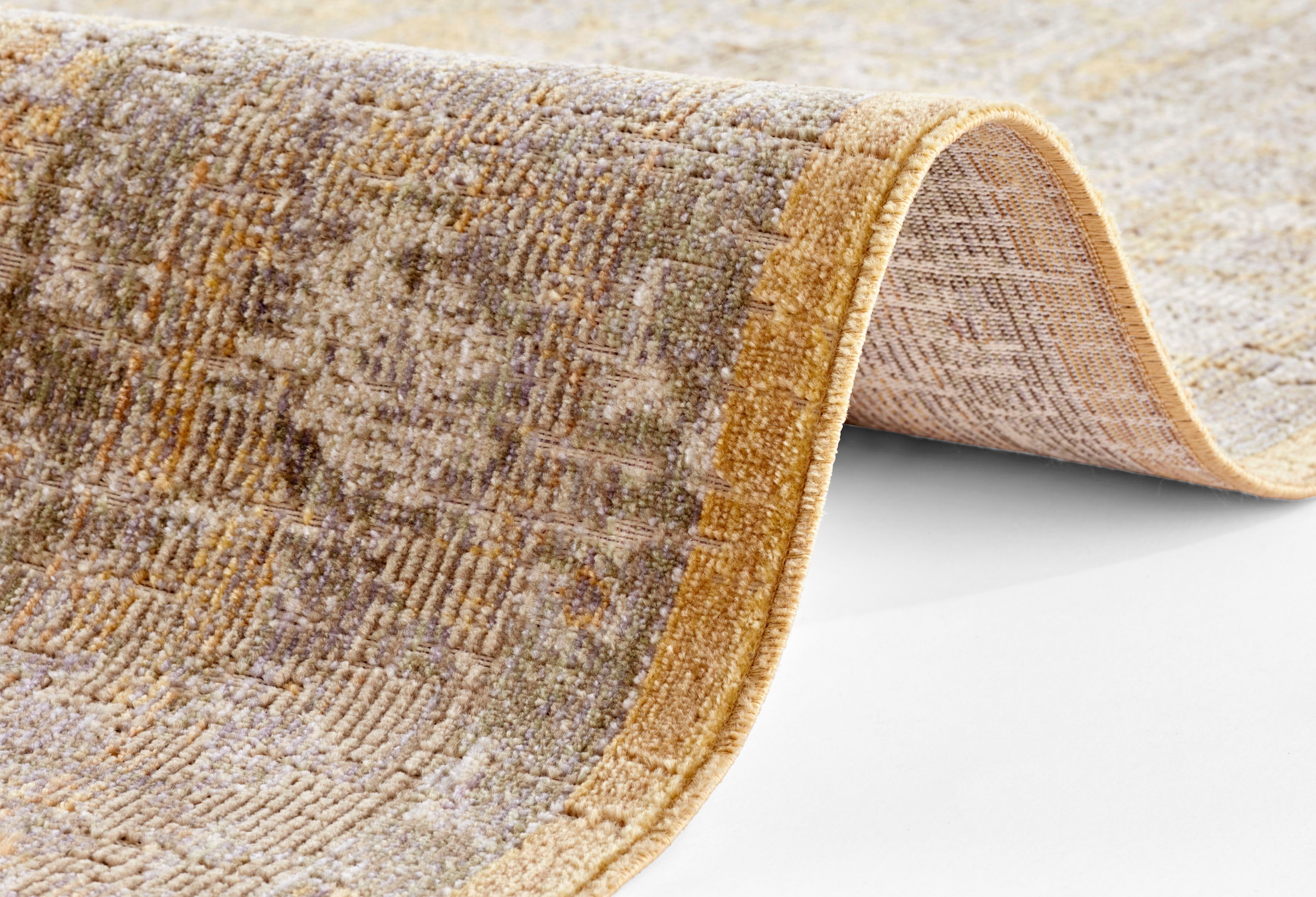 NORTHRUGS Teppich »Luxor«, rechteckig, 3 mm Höhe, In-& Outdoor, Läufer, wetterfest, Balkon, Wohnzimmer, Orient