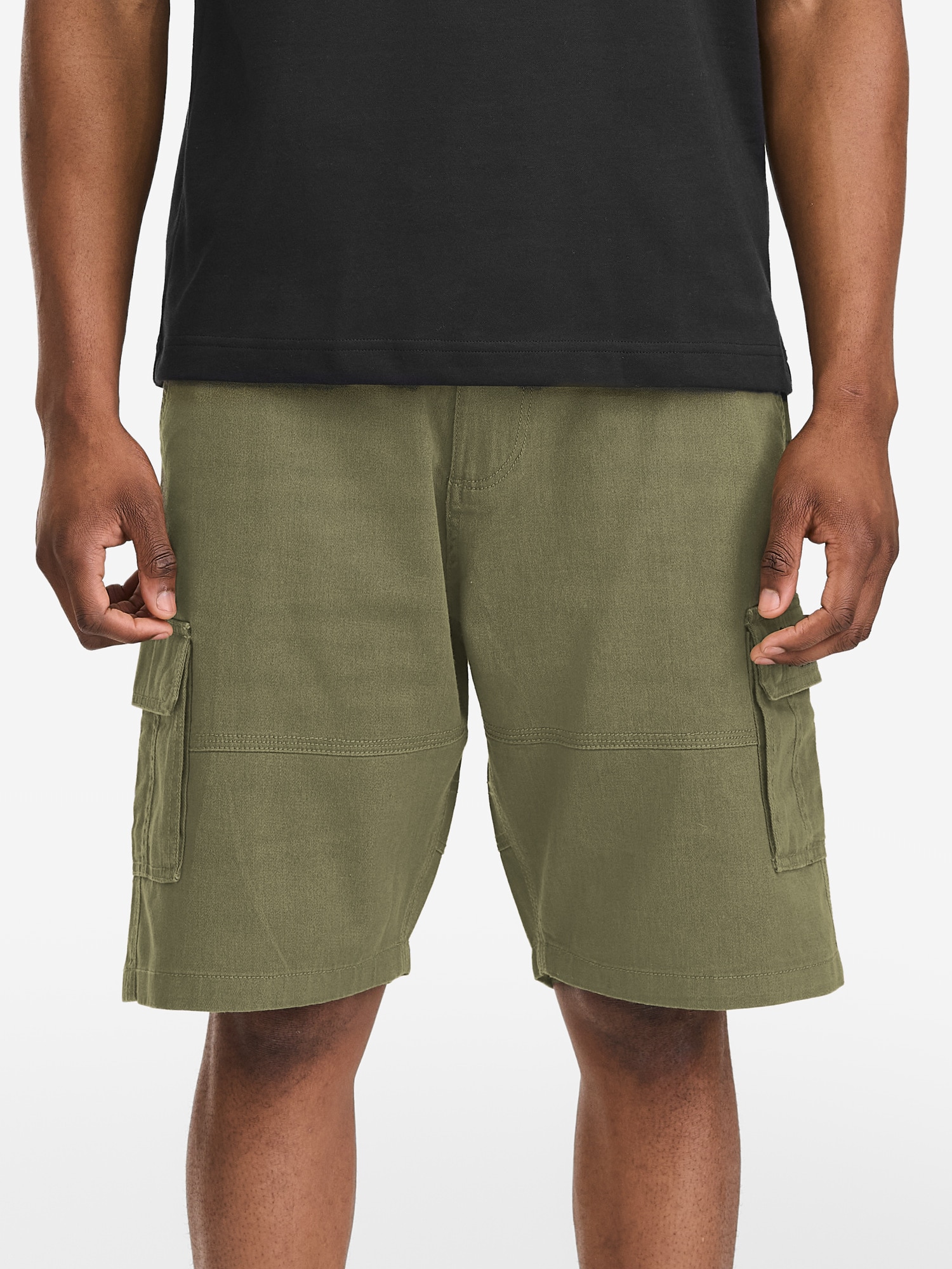 Lonsdale Cargoshorts "BALRATH" mit Eingrifftaschen, aus Baumwolle, gerader Schnitt