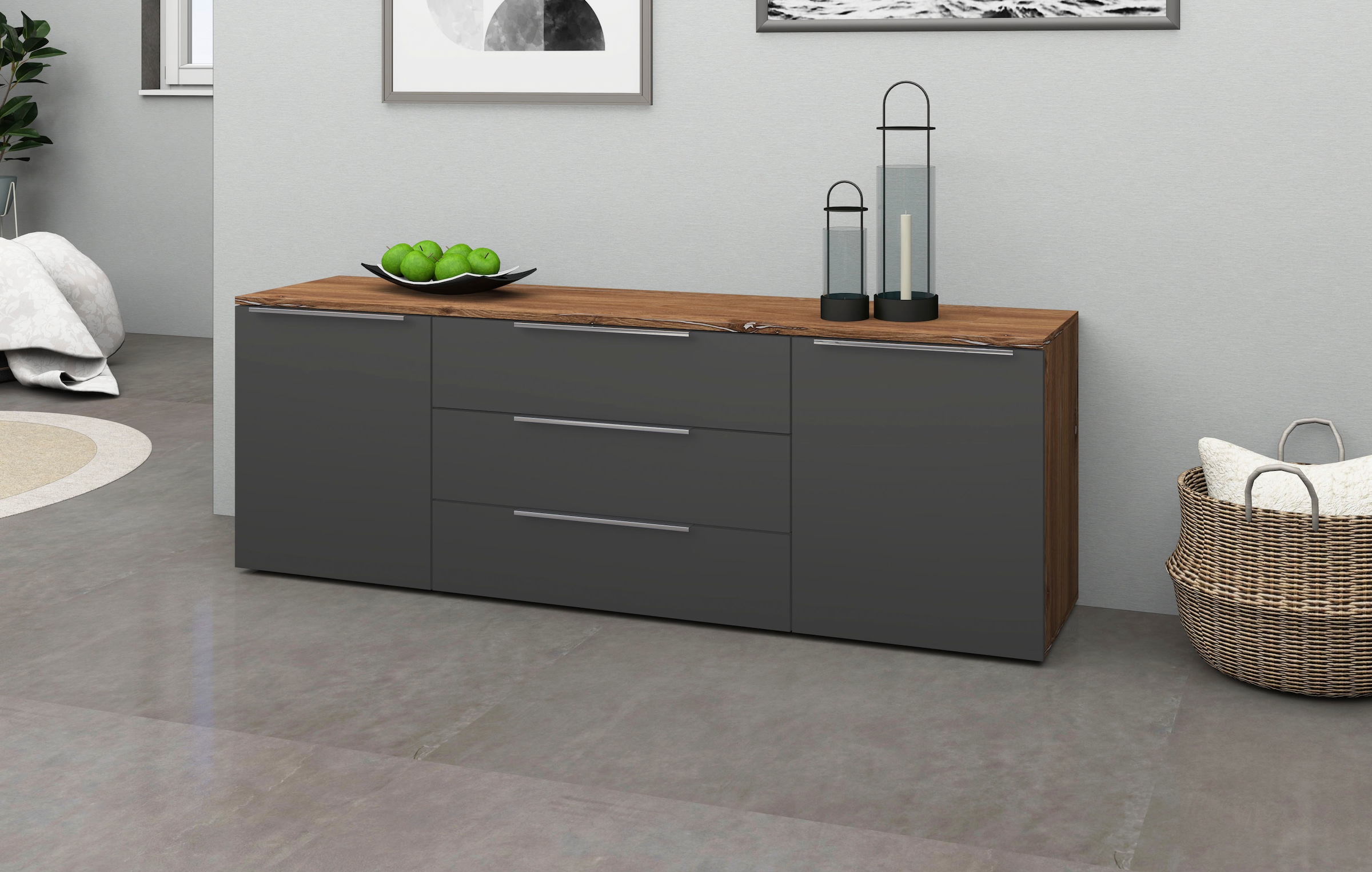 borchardt Möbel Sideboard »Oliva«, Breite 166 oder 200 cm