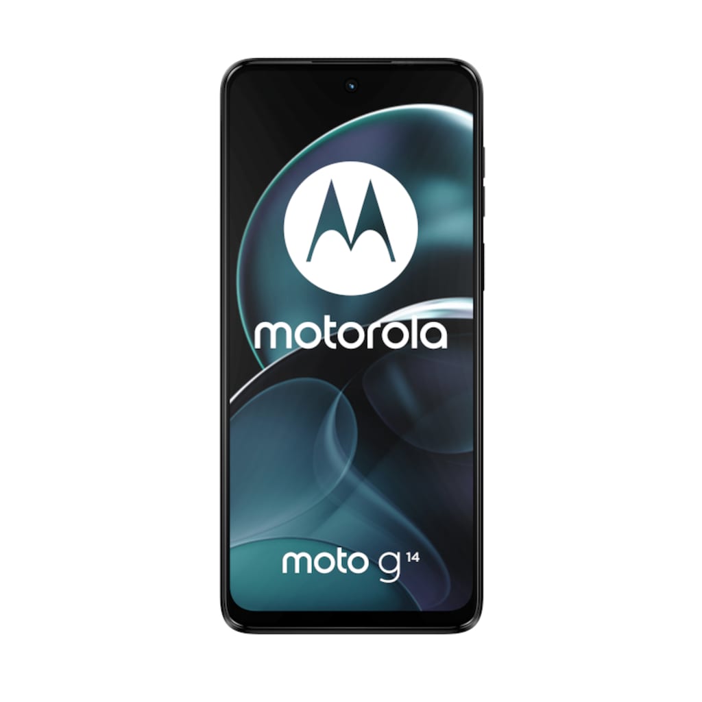 Motorola Smartphone »Moto g14«, Steel grey, 16,51 cm/6,5 Zoll, 128 GB Speicherplatz, 50 MP Kamera