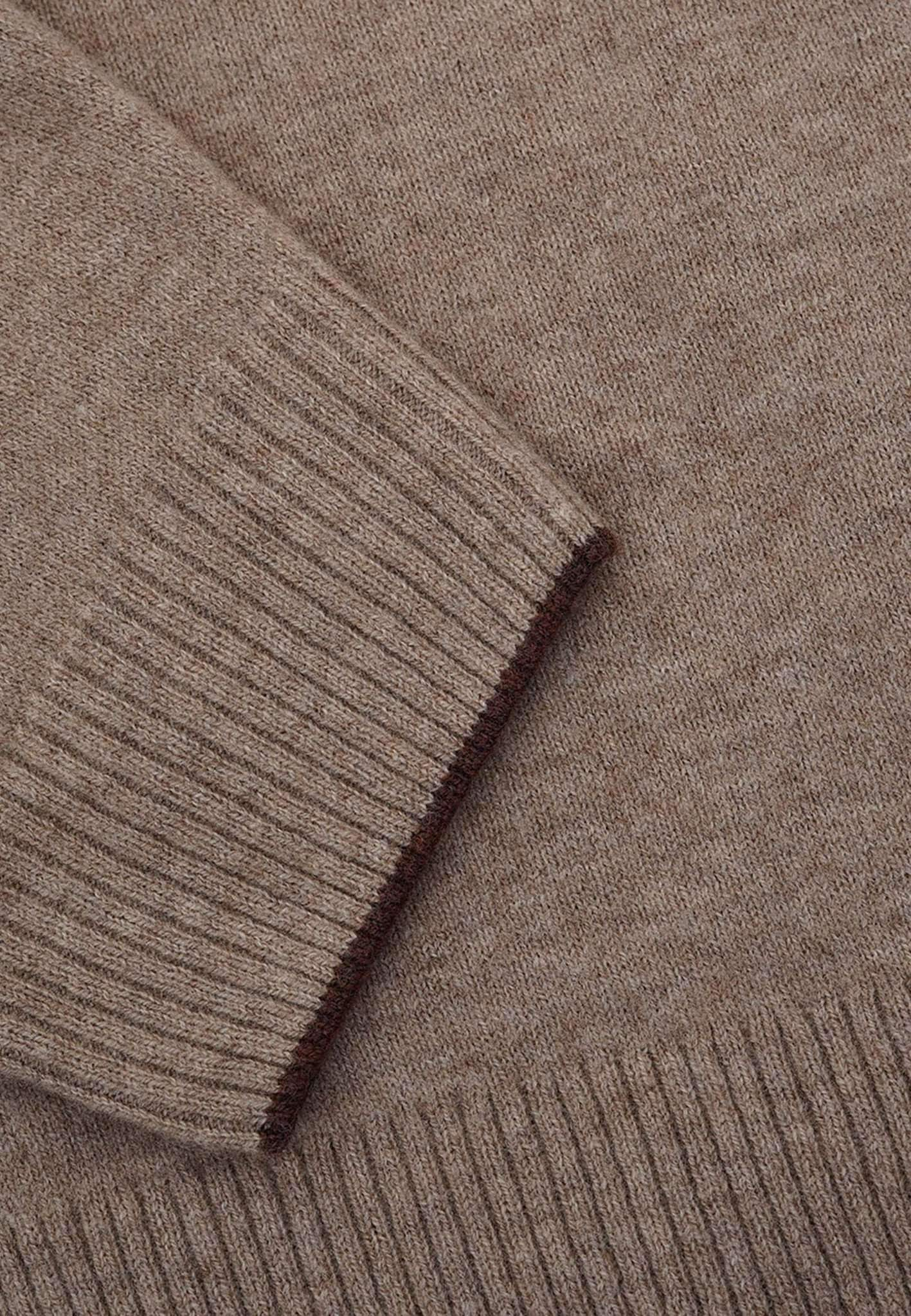 colours & sons Strickpullover »Pullover Roundneck-Merino Blend«