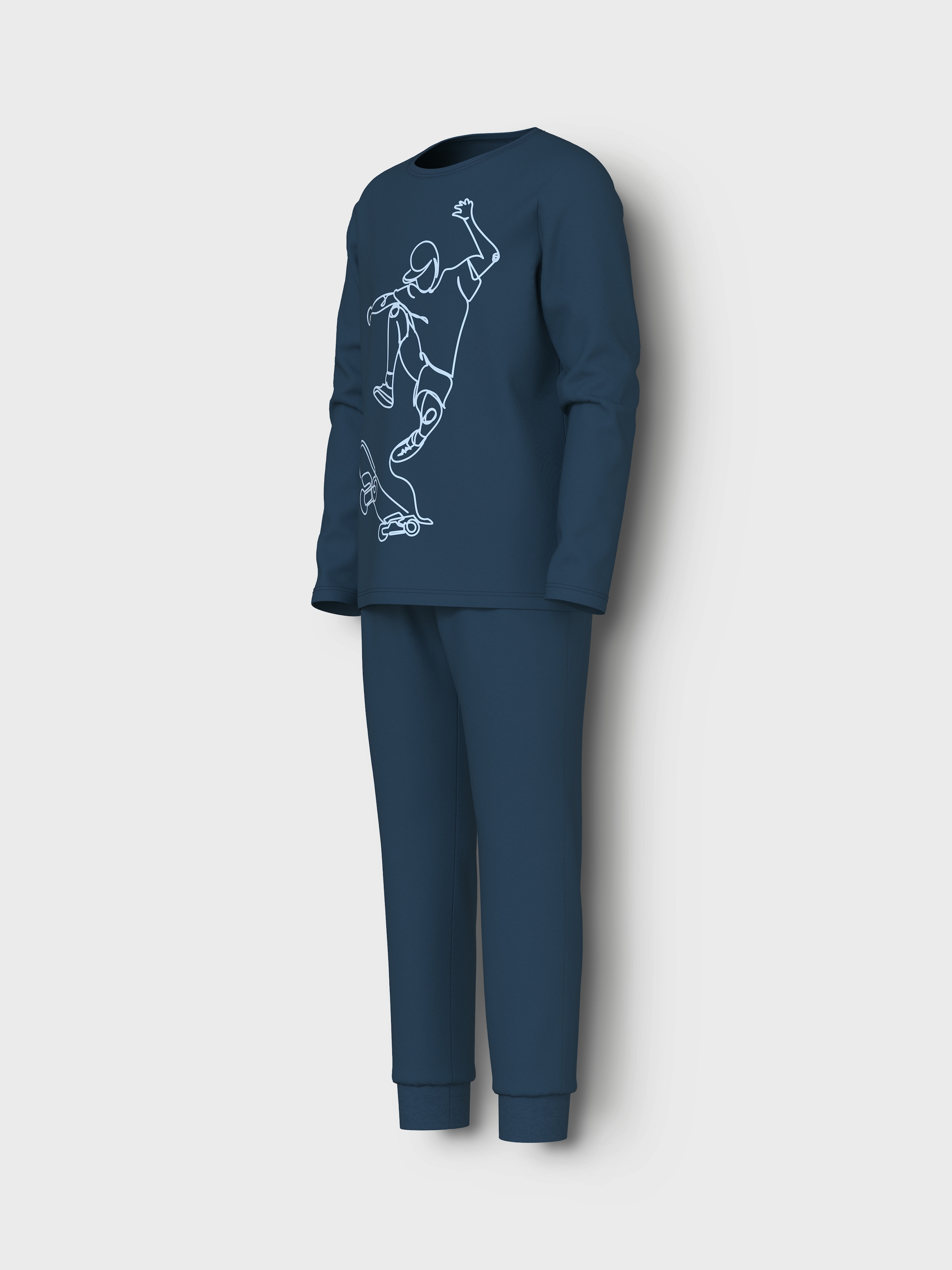 Name It Pyjama »NKMNIGHTSET TITAN SKATER NOOS«, (Set, 2 tlg.)