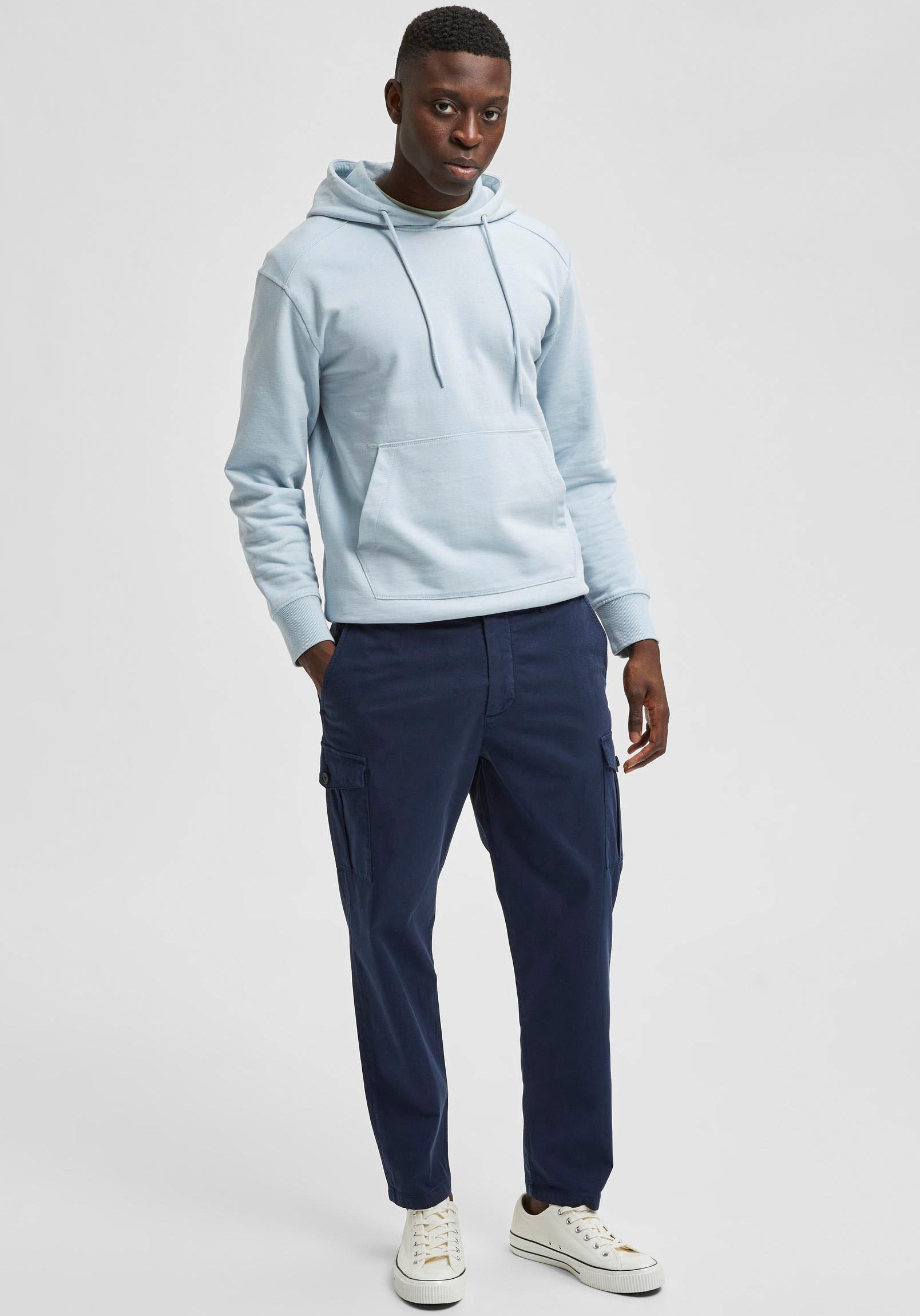 SELECTED HOMME Cargohose »SLHSLIMTAPERED-WICK 172 CARGO W NOOS«