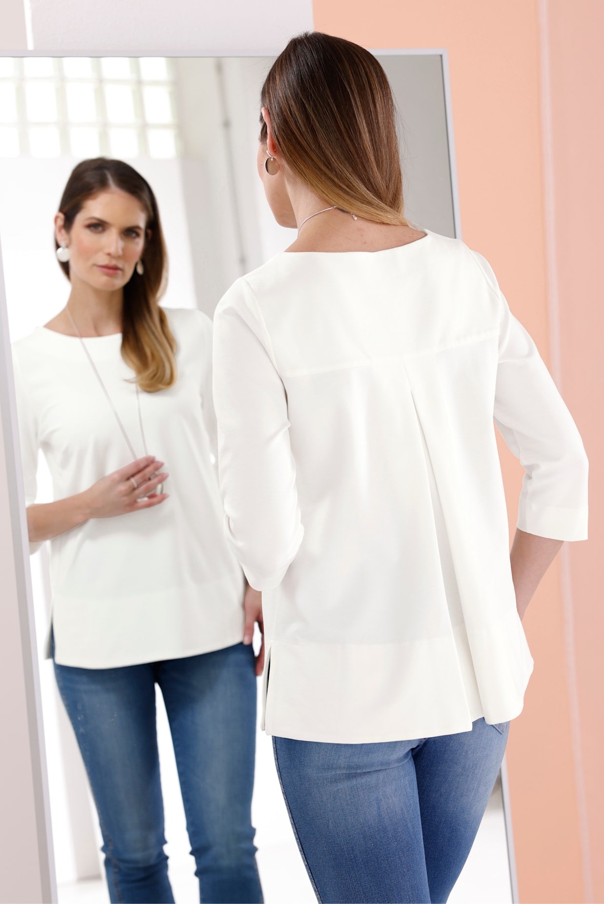 heine 3/4-Arm-Shirt »Shirt«, (1 tlg.)