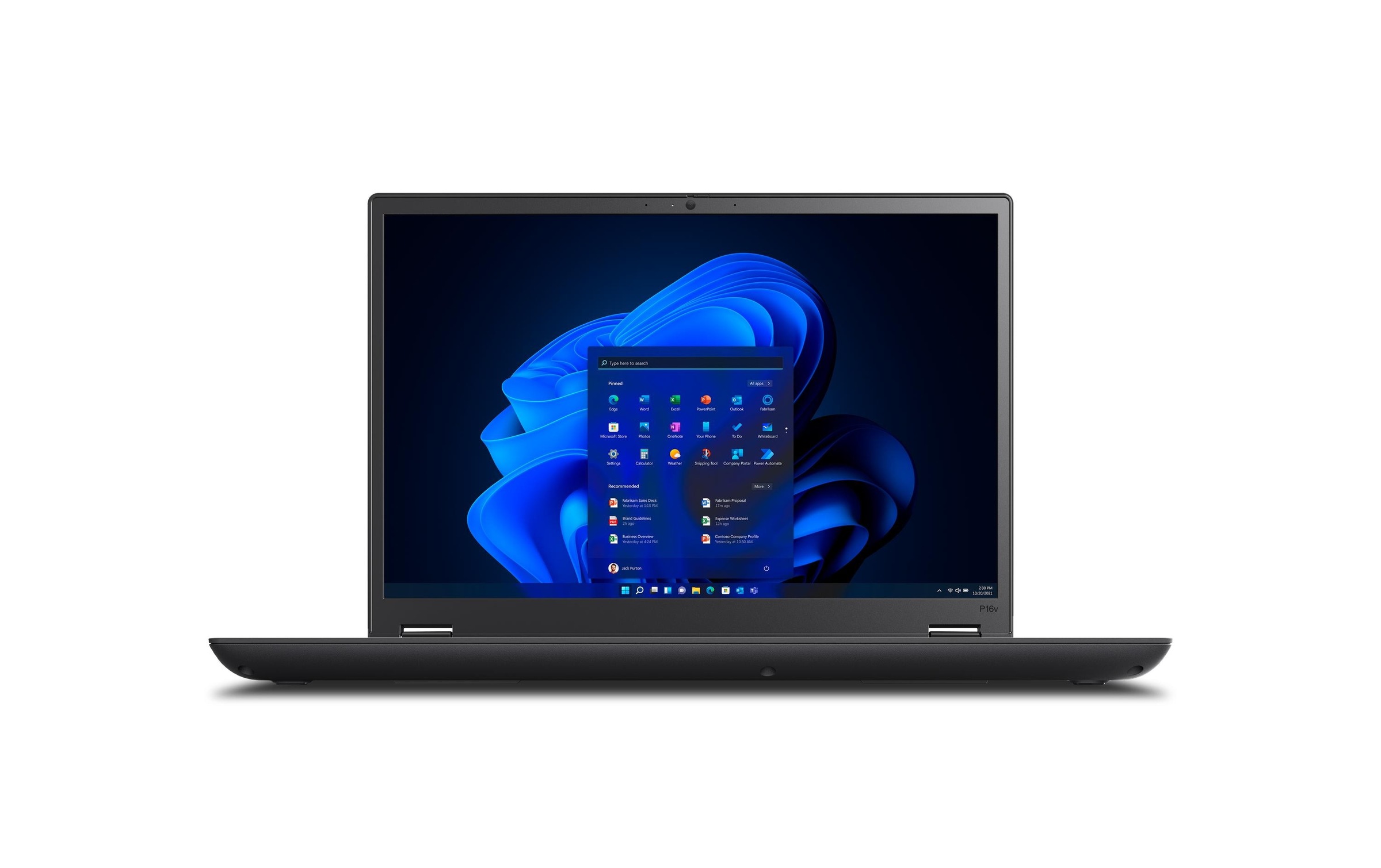 Lenovo Notebook »ThinkPad P16v Gen. 2 (Intel)«, 40,48 cm, / 16 Zoll, Intel, Core Ultra 9, RTX 3000, 1000 GB SSD