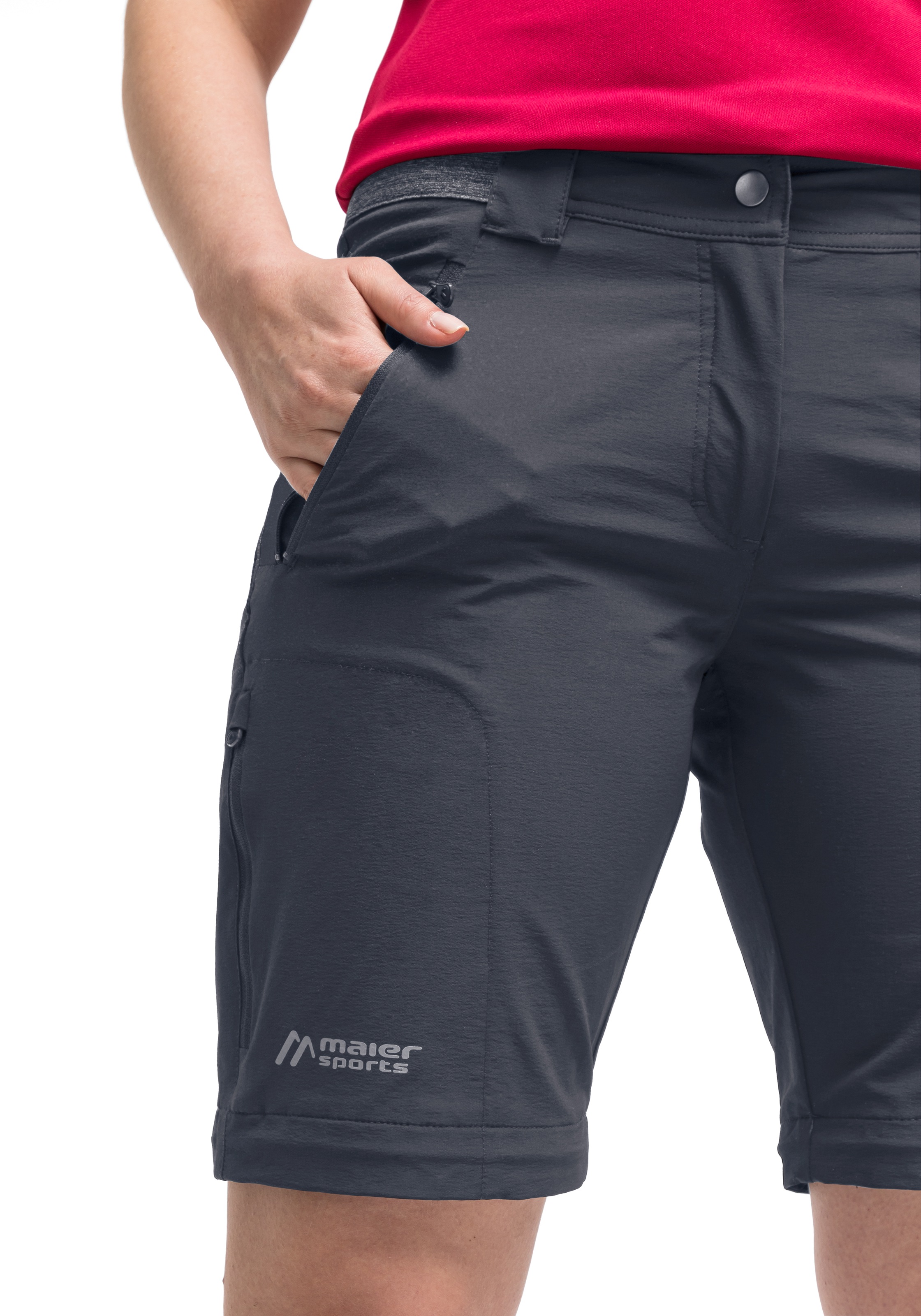 Maier Sports Funktionshose »Norit Zip 2.0 W«, mit praktischer Zipp-off-Funktion