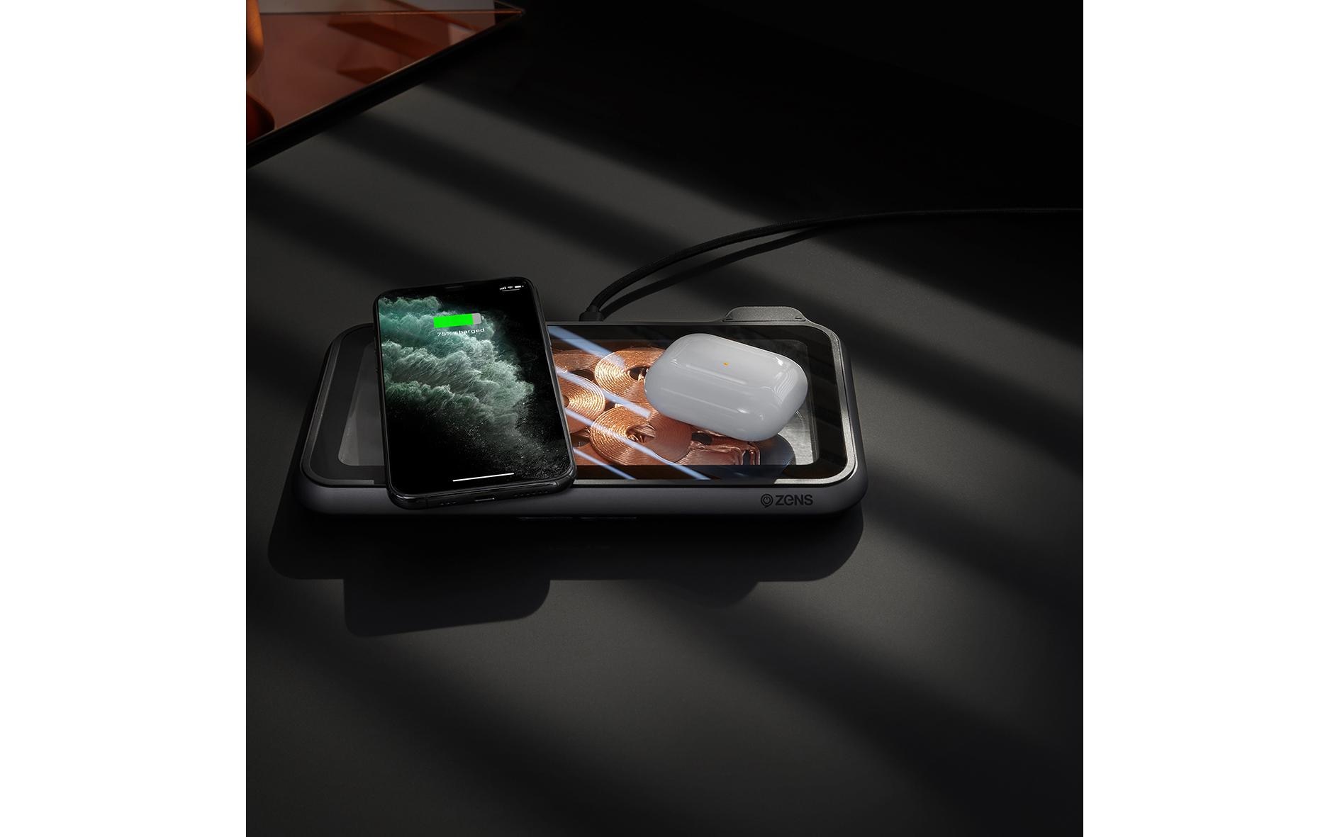 Zens Wireless Charger »Charger Liberty Glass«