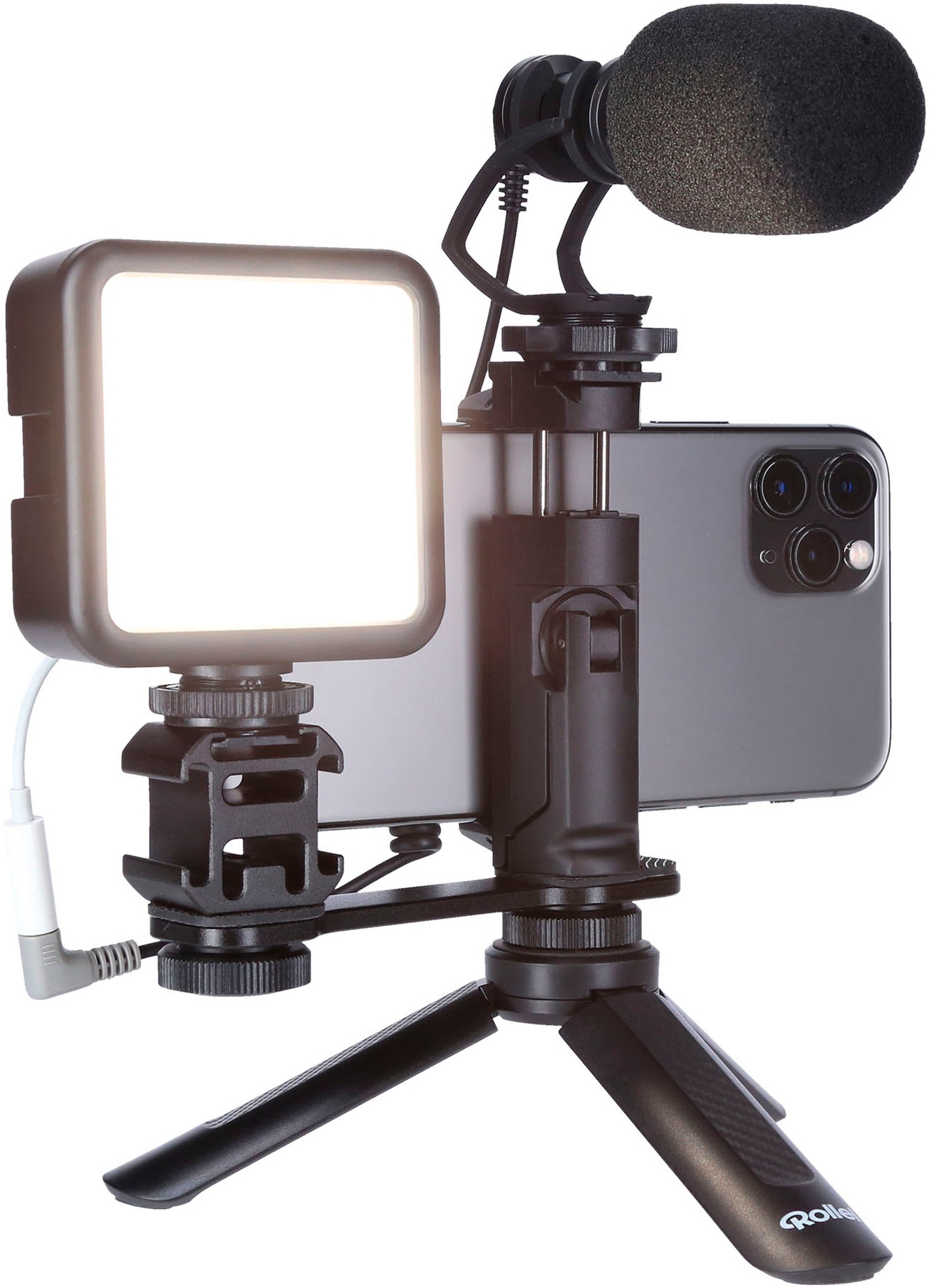 Rollei Action Cam »9s Plus«, 4K Ultra HD, WLAN (Wi-Fi), Rollei Monkey Pod-Set