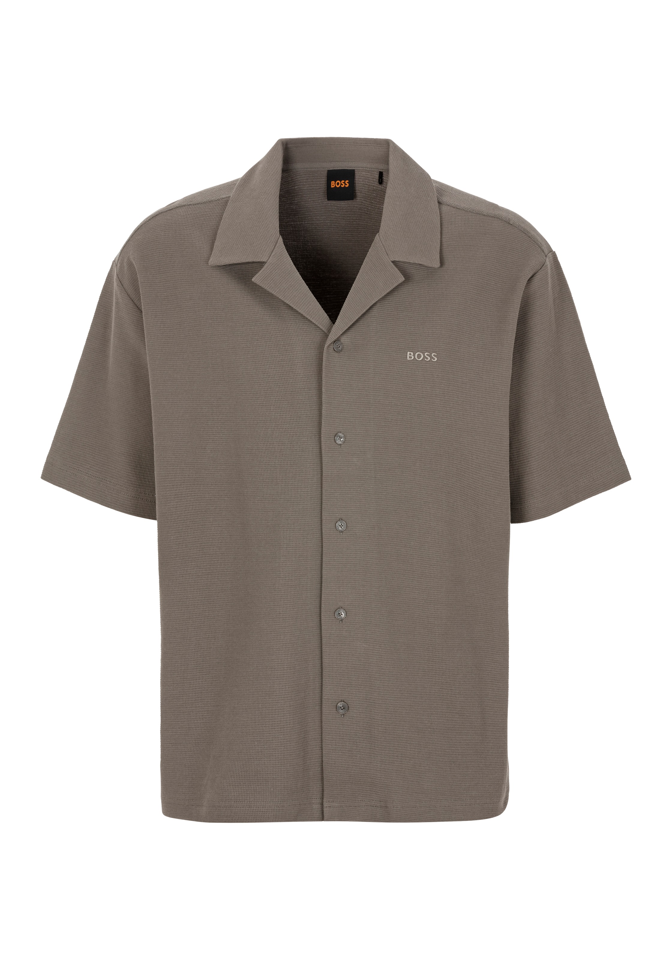 BOSS ORANGE Kurzarmshirt »Pe« mit Ton-in-Ton Logo