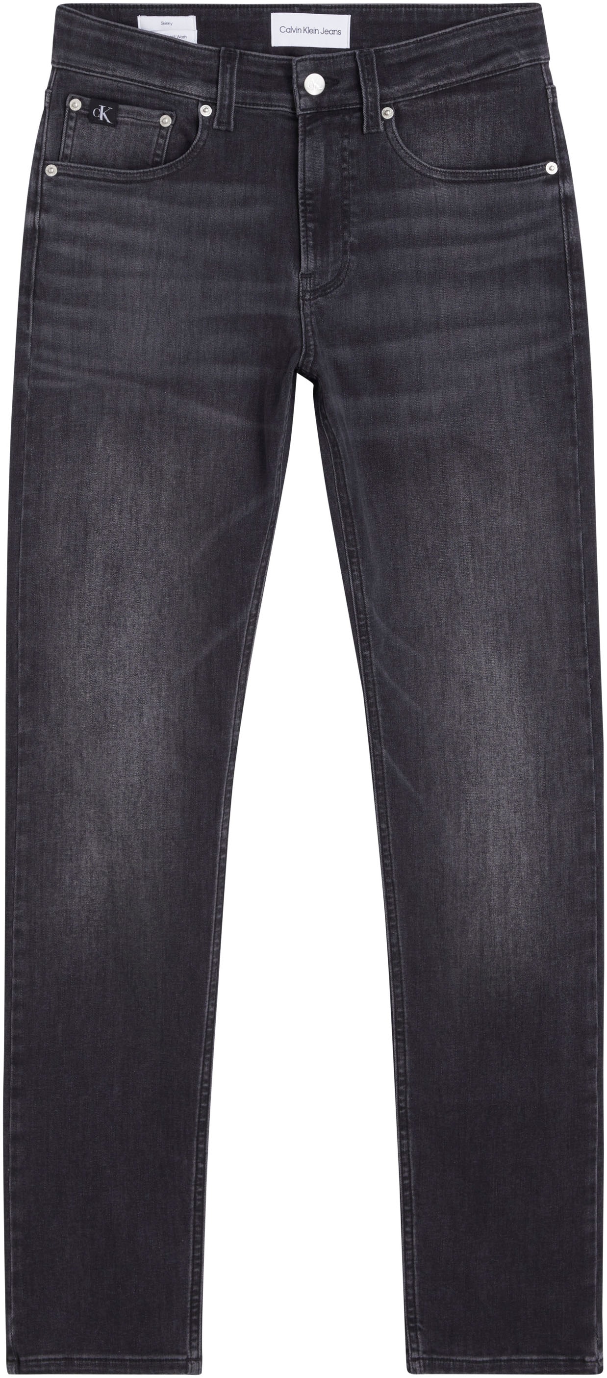 Calvin Klein Jeans Skinny-fit-Jeans »SKINNY«, mit Leder-Badge online kaufen  | Jelmoli-Versand
