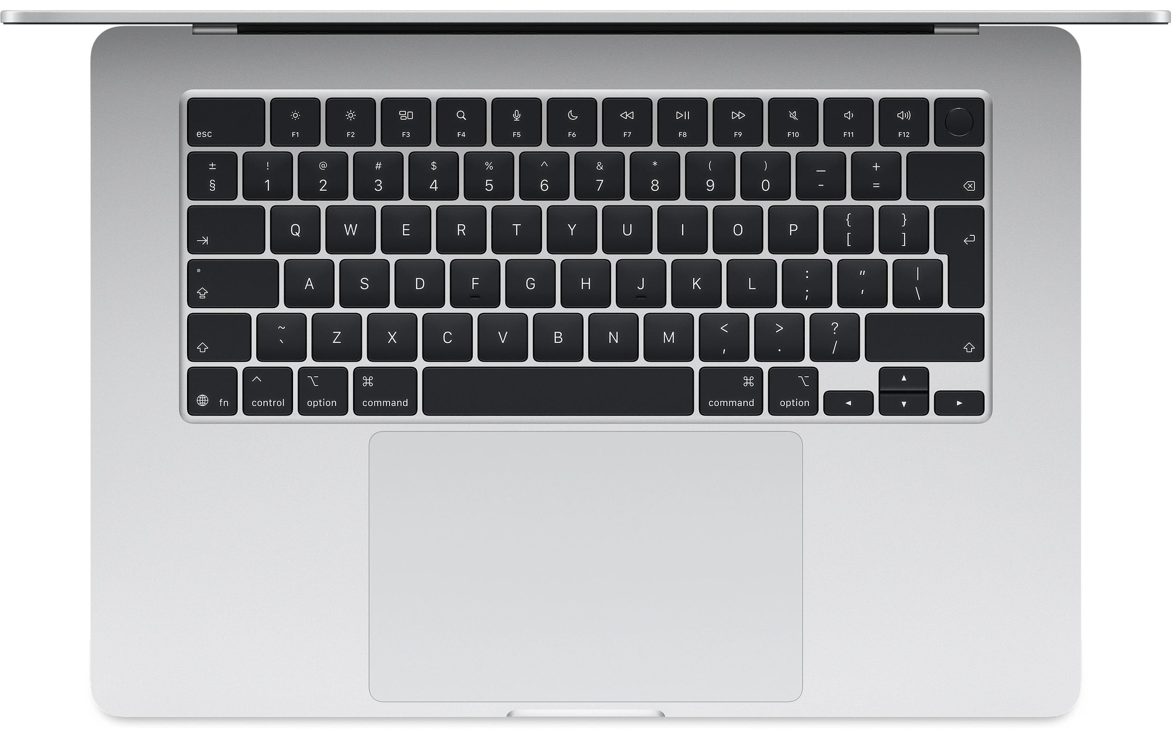 Apple Notebook »MacBook Air 15 2025 M4 10C GPU / 16 GB / 1 TB Silber«, 38,86 cm, / 15,3 Zoll, Apple, M4, 1000 GB SSD
