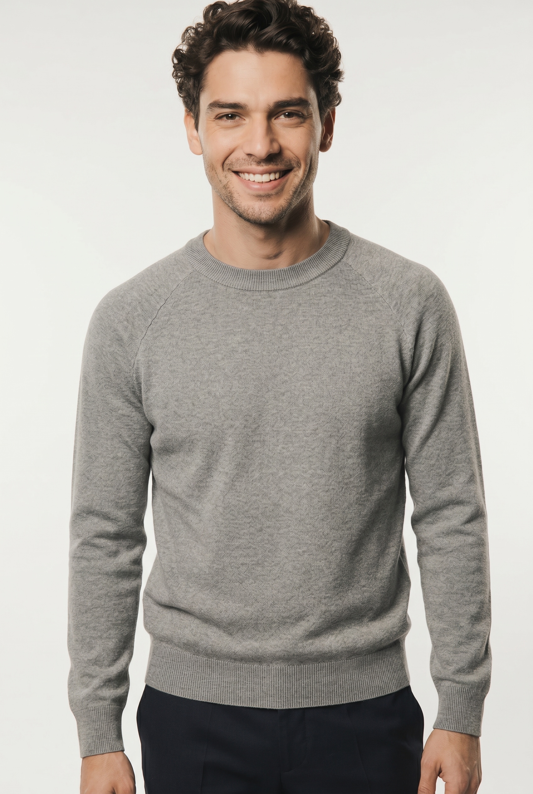 Jack & Jones Strickpullover "JCOFUSION KNIT CREW NECK"