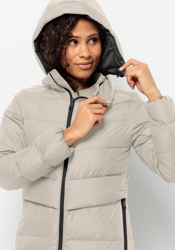 Jack Wolfskin Daunenmantel »LENAUPLATZ COAT W«