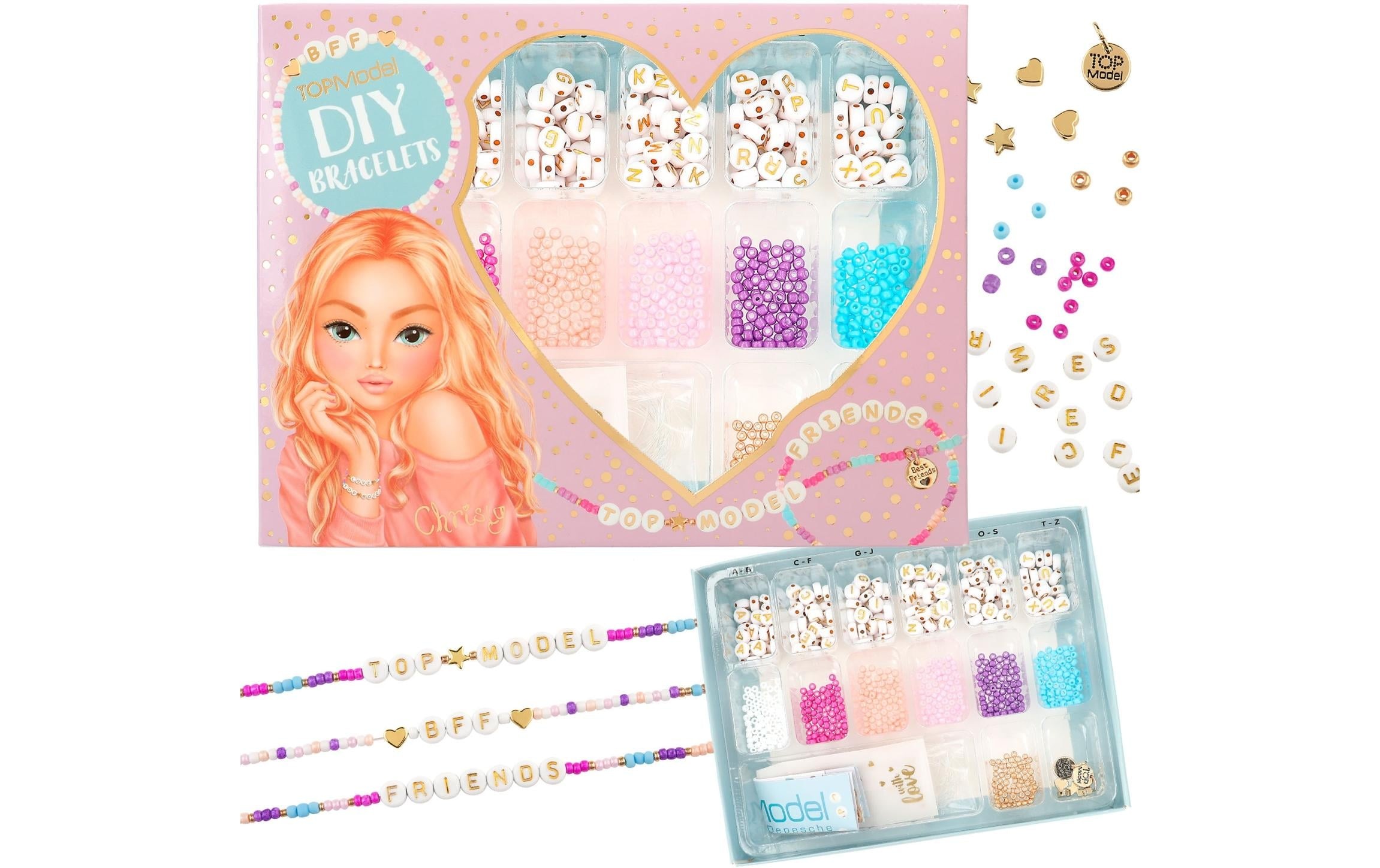 Depesche Kreativset »Perlenbox Set Bracelet Top«