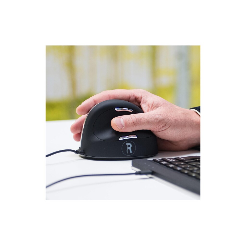 R-GO Tools ergonomische Maus »HE La«, USB