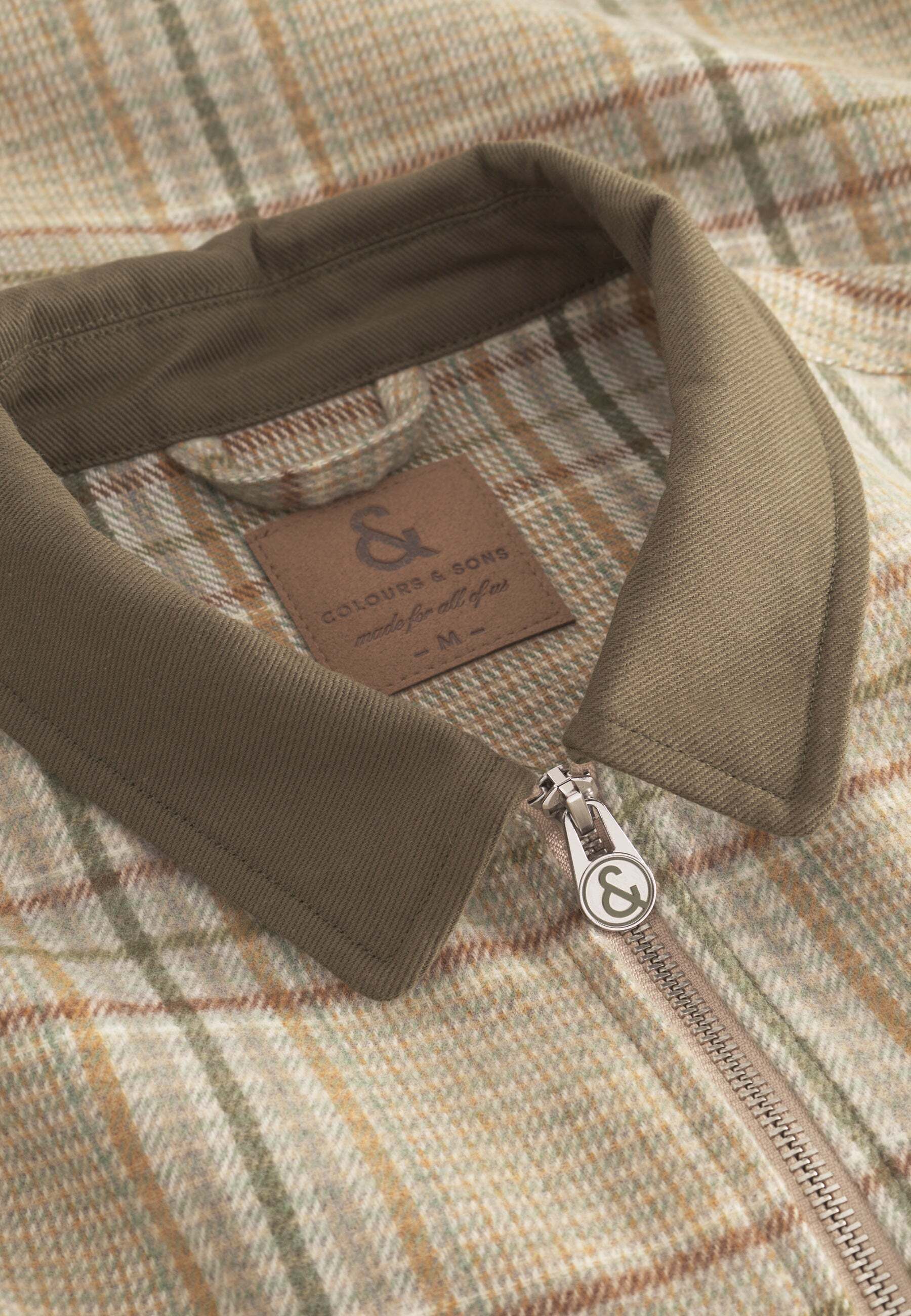 colours & sons Hemdjacke »colours & sons Hemdjacke Overshirt Checked«