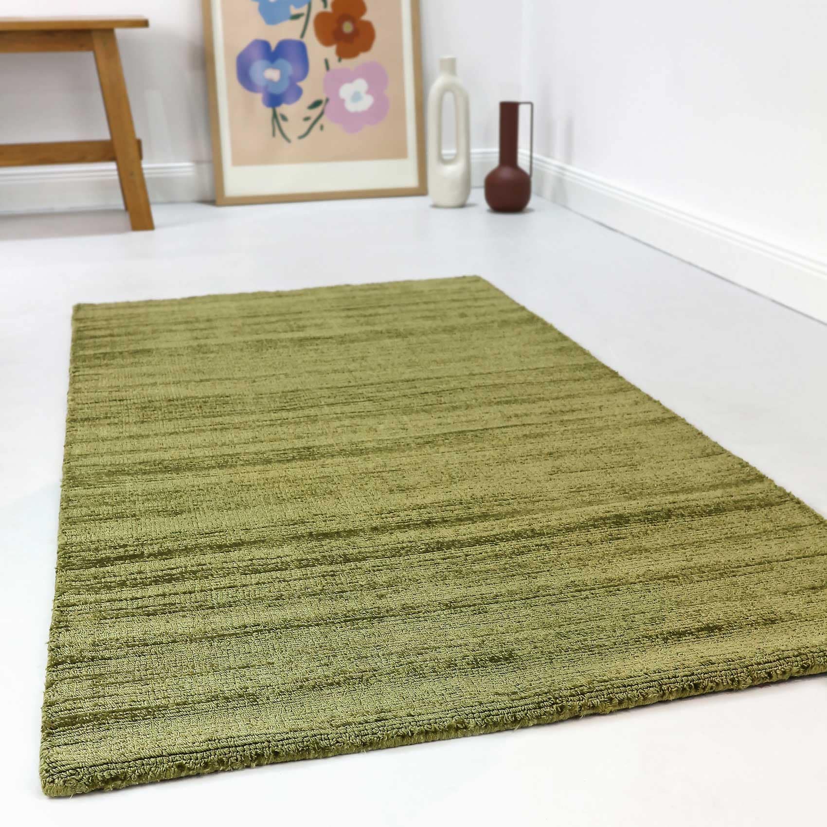 Esprit Teppich »Gil, ESP-39954, auch als Läufer erhältlich«, rechteckig, 8 mm Höhe, handgewebt, seidig glänzend, schimmernde Farbbrillianz, Melangeeffekt
