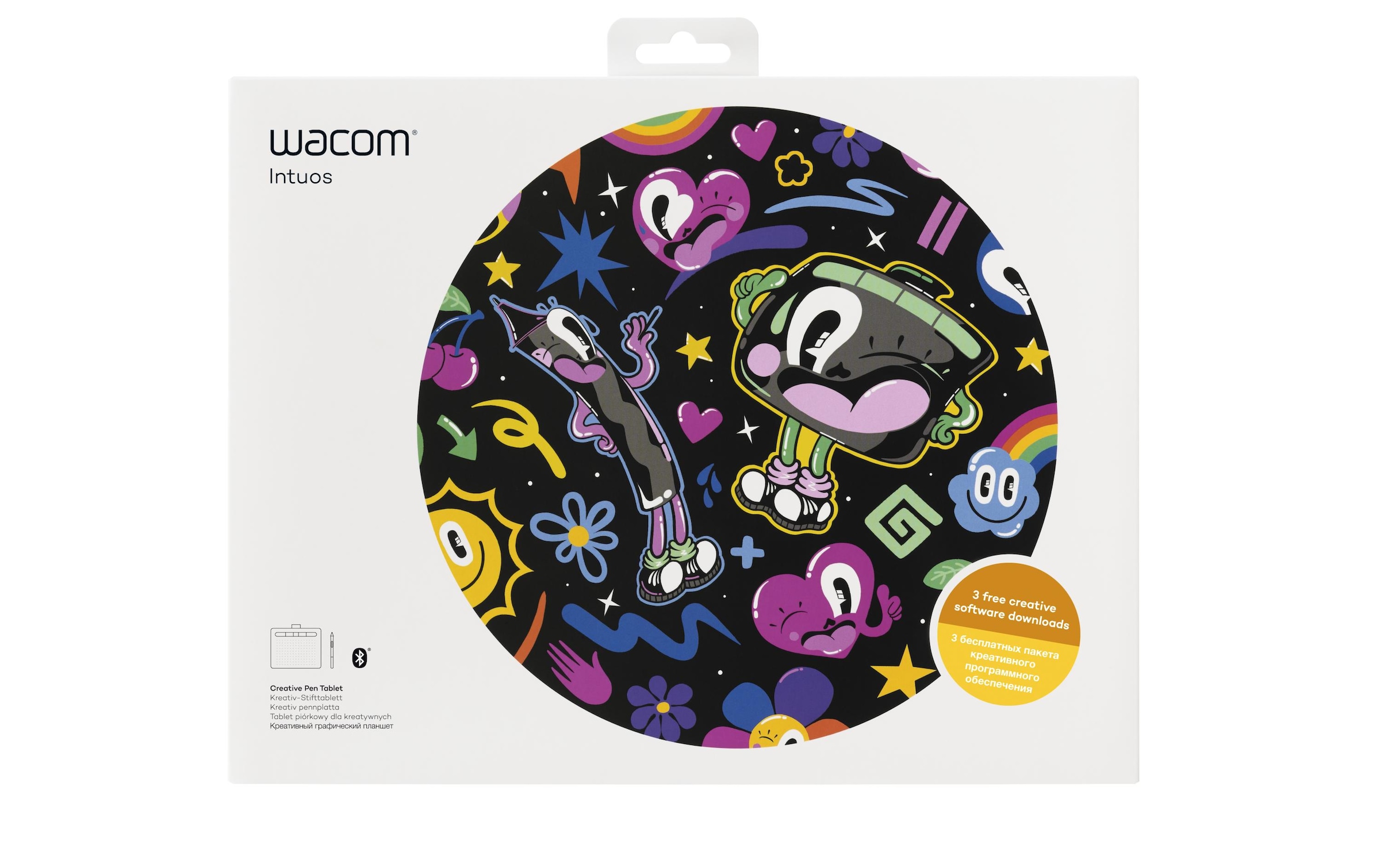 Wacom Grafiktablett »Stifttablet Intuos M BT Creative Pen Tablet«, (25,4 cm / 10 Zoll),)