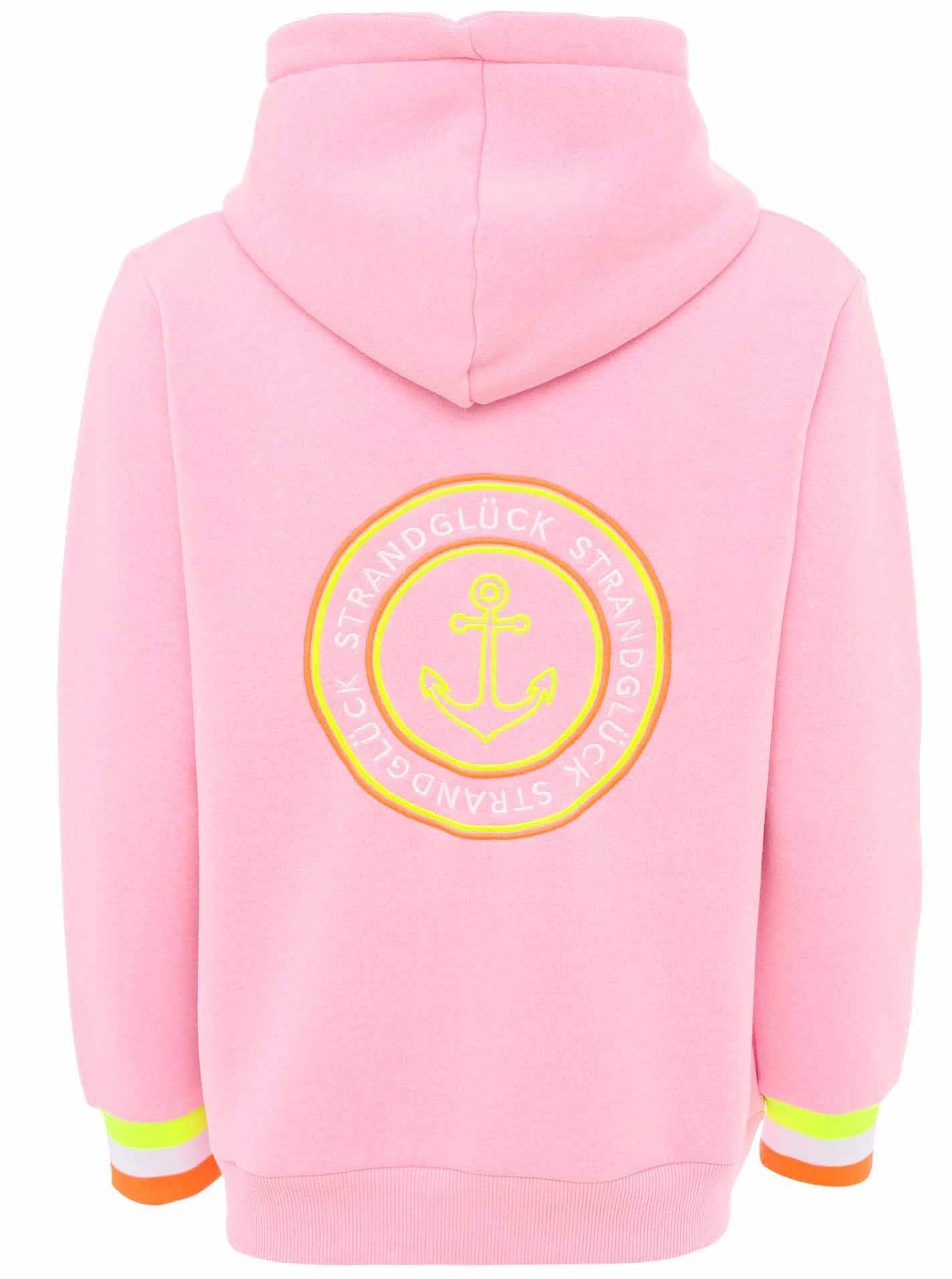 Zwillingsherz Kapuzensweatjacke