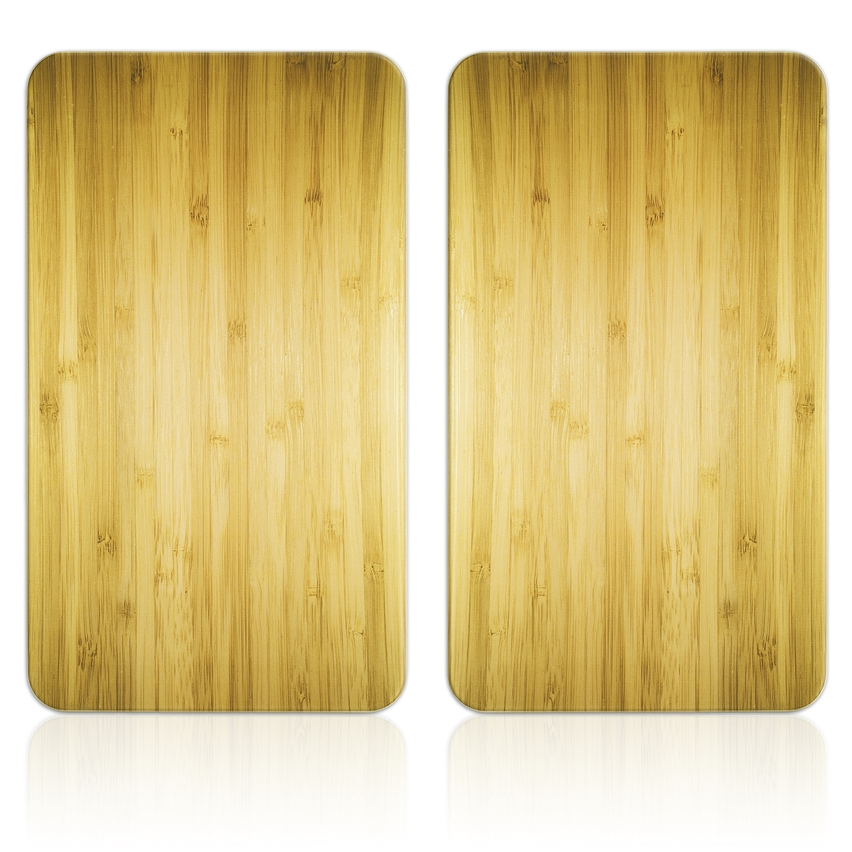 Maximex Herd-Abdeckplatte »Universal Modell Holz-Optik«, (Set, 2 tlg.), Herdabdeckung für alle Herdarten, kratzfest, mit rutschfesten Füssen