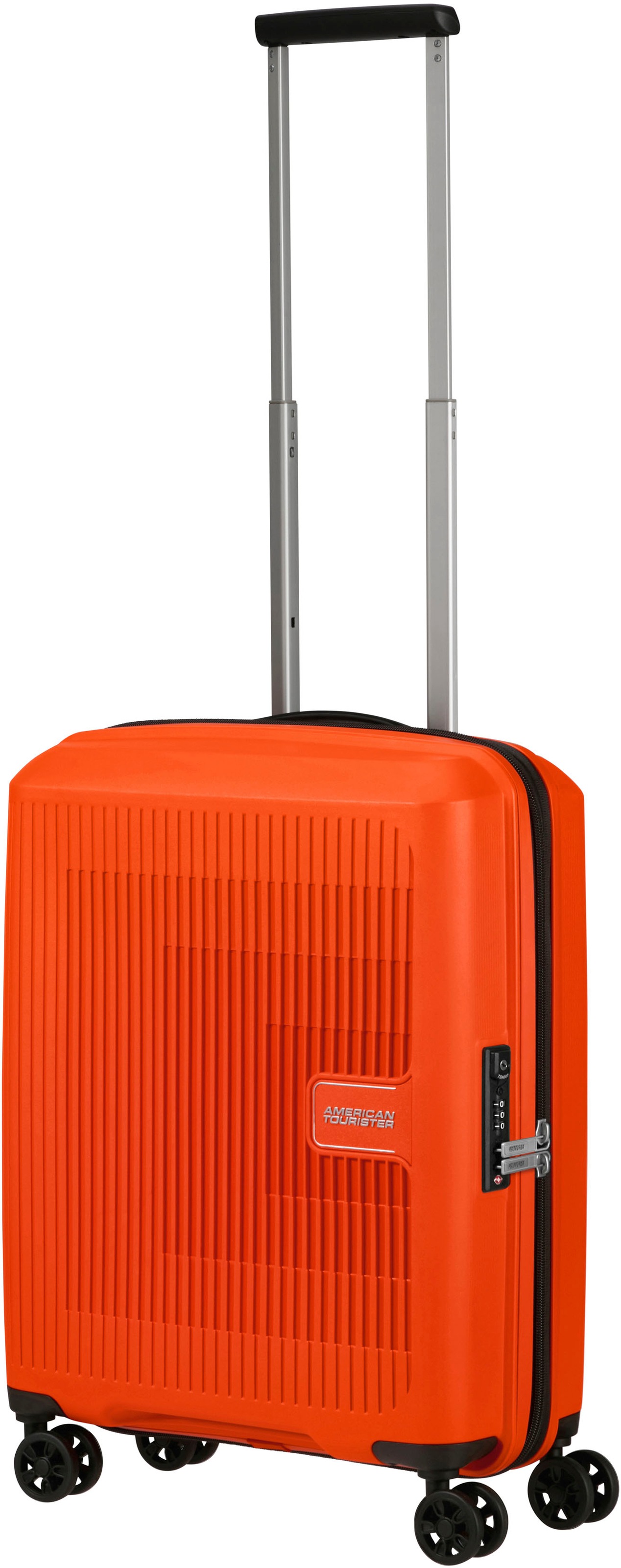 American Tourister® Hartschalen-Trolley »AEROSTEP, in verschiedenen Farben und Grössen«, 4 Rollen, Reisekoffer Hartschalenkoffer Koffer für Flugreisen TSA-Zahlenschloss