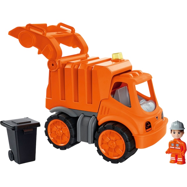 ❤ BIG Spielzeug-Müllwagen »Power-Worker Müllwagen + Figur«, Made in Germany  kaufen im Jelmoli-Online Shop