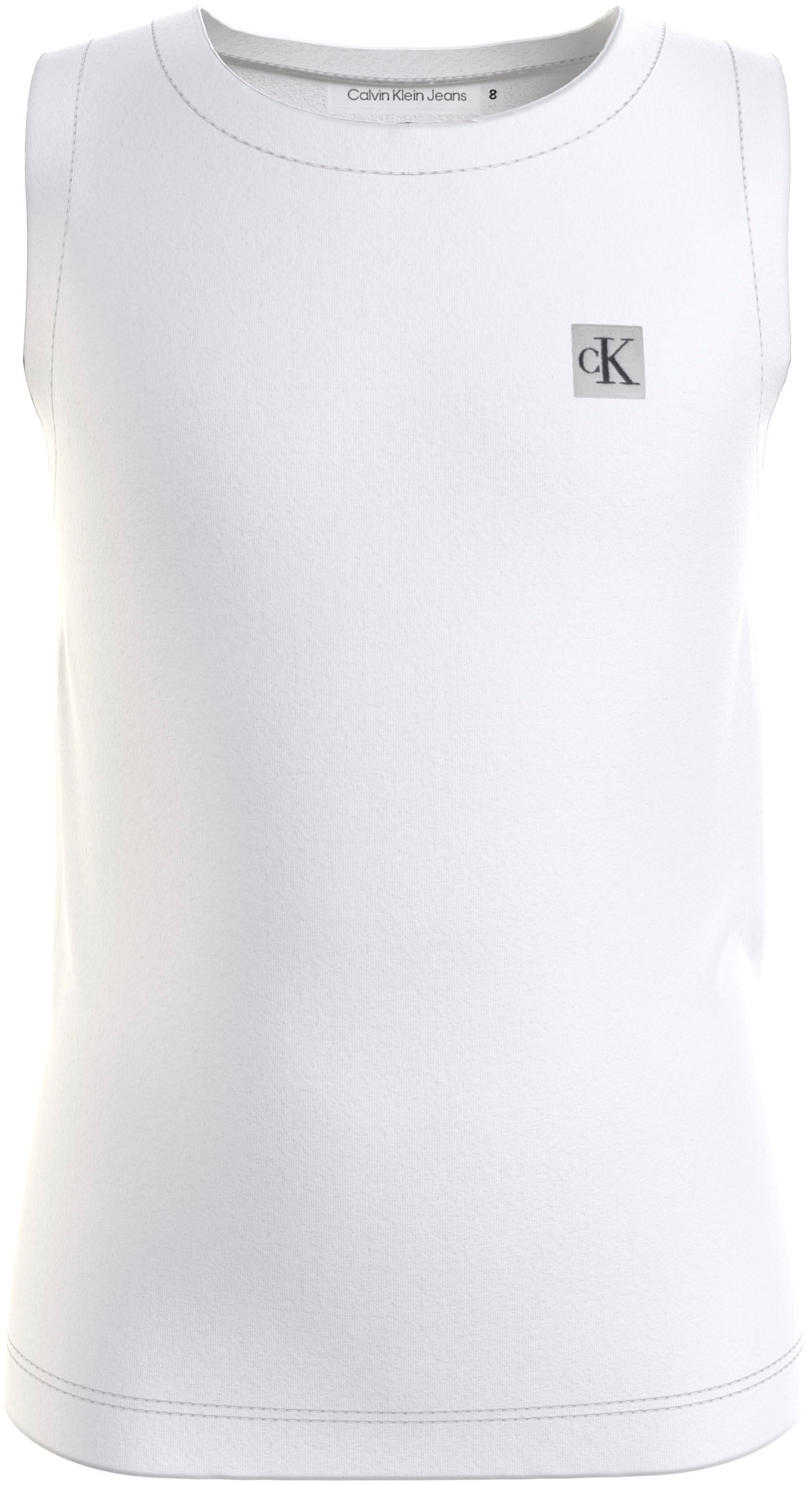 Calvin Klein Jeans Tanktop »MONO MINI BADGE REG. TANK TOP«, Kinder bis 16 Jahre