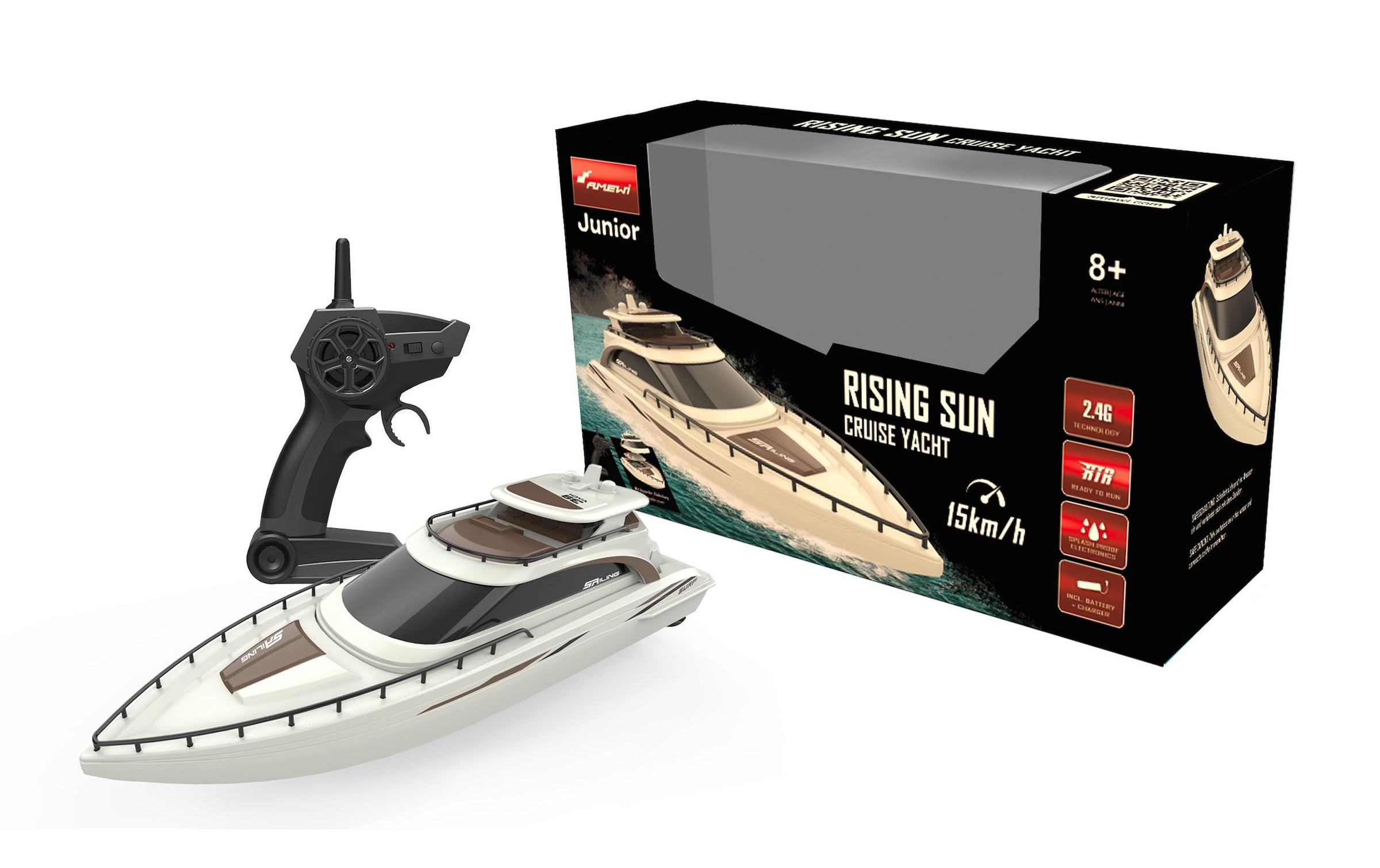 Amewi RC-Boot »Yacht Rising Sun Cruise, 380 mm RTR«
