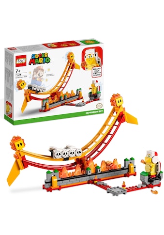 Konstruktionsspielsteine »Lavawelle-Fahrgeschäft – Erweiterungsset (71416), LEGO®...