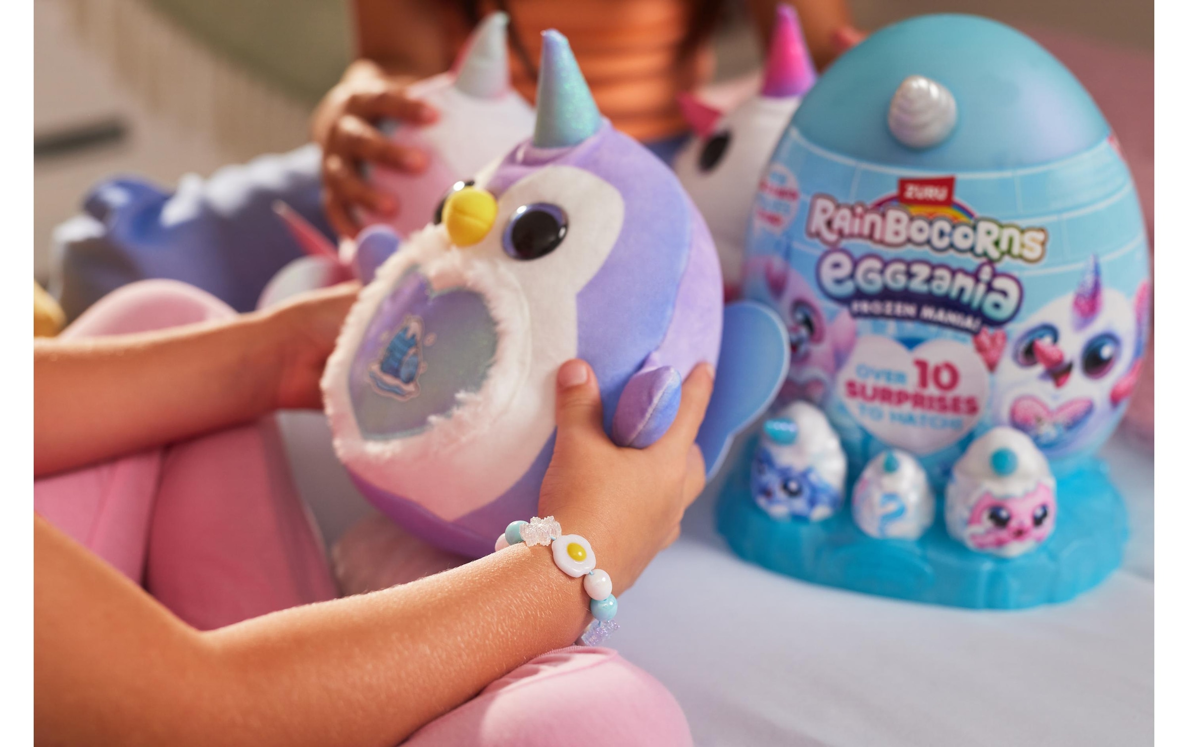 ZURU Spielfigur »Rainbocorns Eggzania Frozen Mania assortiert«