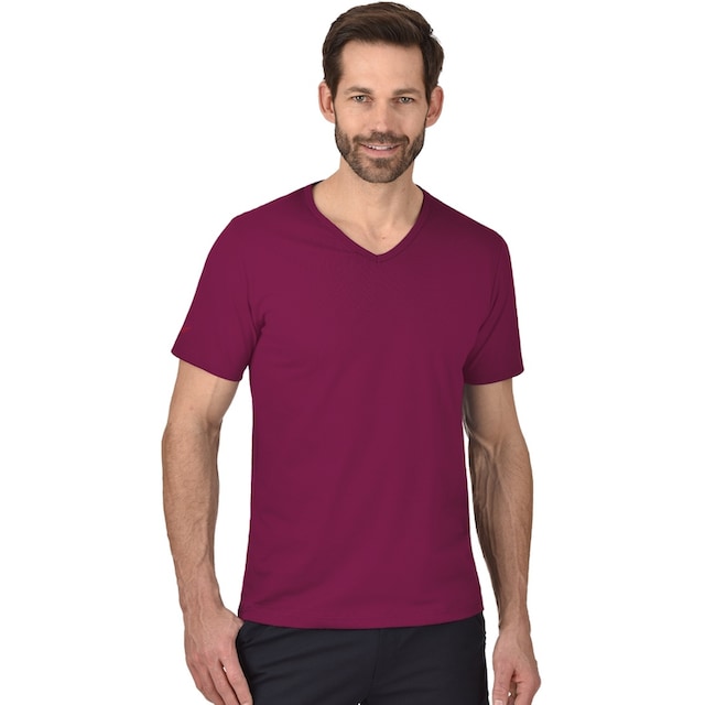 Trigema T-Shirt »TRIGEMA V-Shirt aus 100% Bio-Baumwolle (kbA)« online  shoppen | Jelmoli-Versand