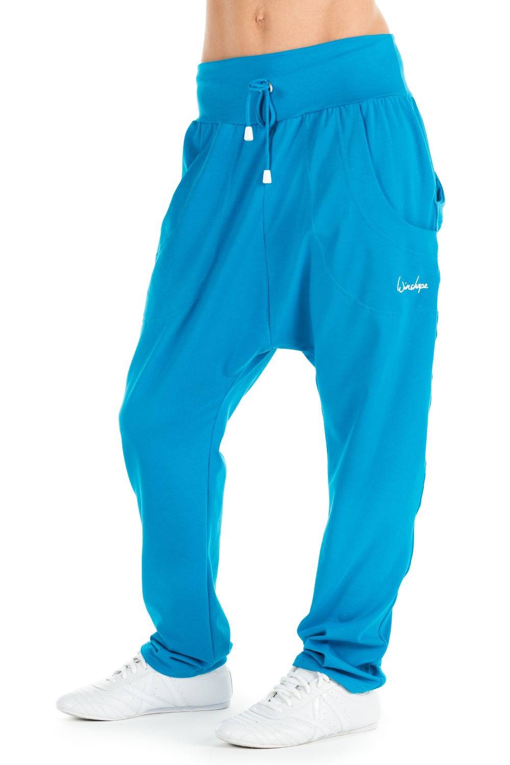 blaue Haremshose