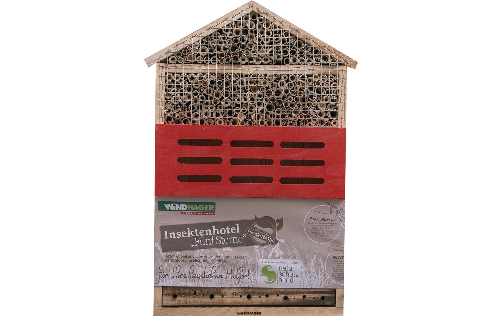 Windhager Insektenhotel "5 Sterne" BxTxH: 14x33x50 cm