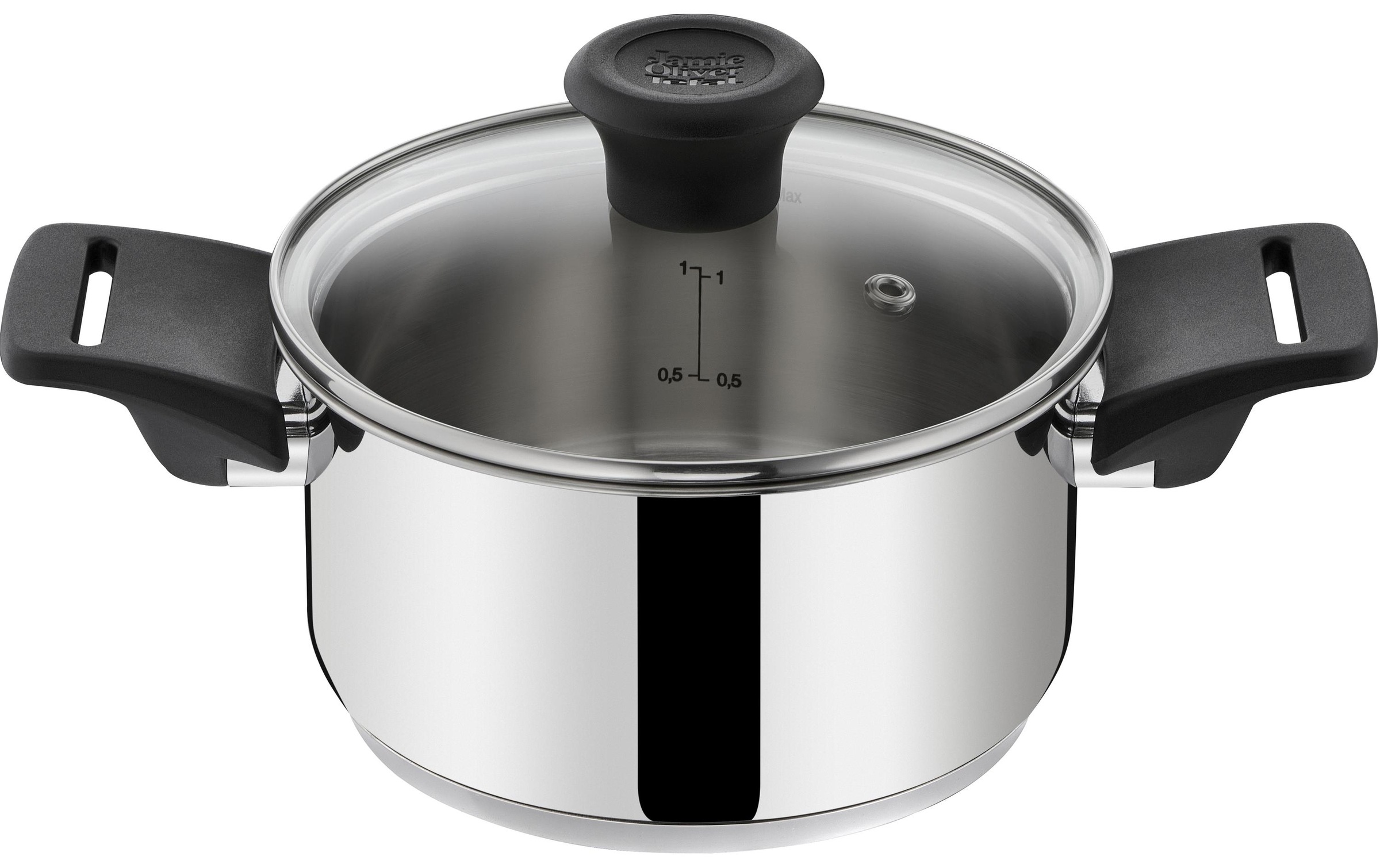 Tefal Kochtopf »Jamie Oliver 16«, Edelstahl