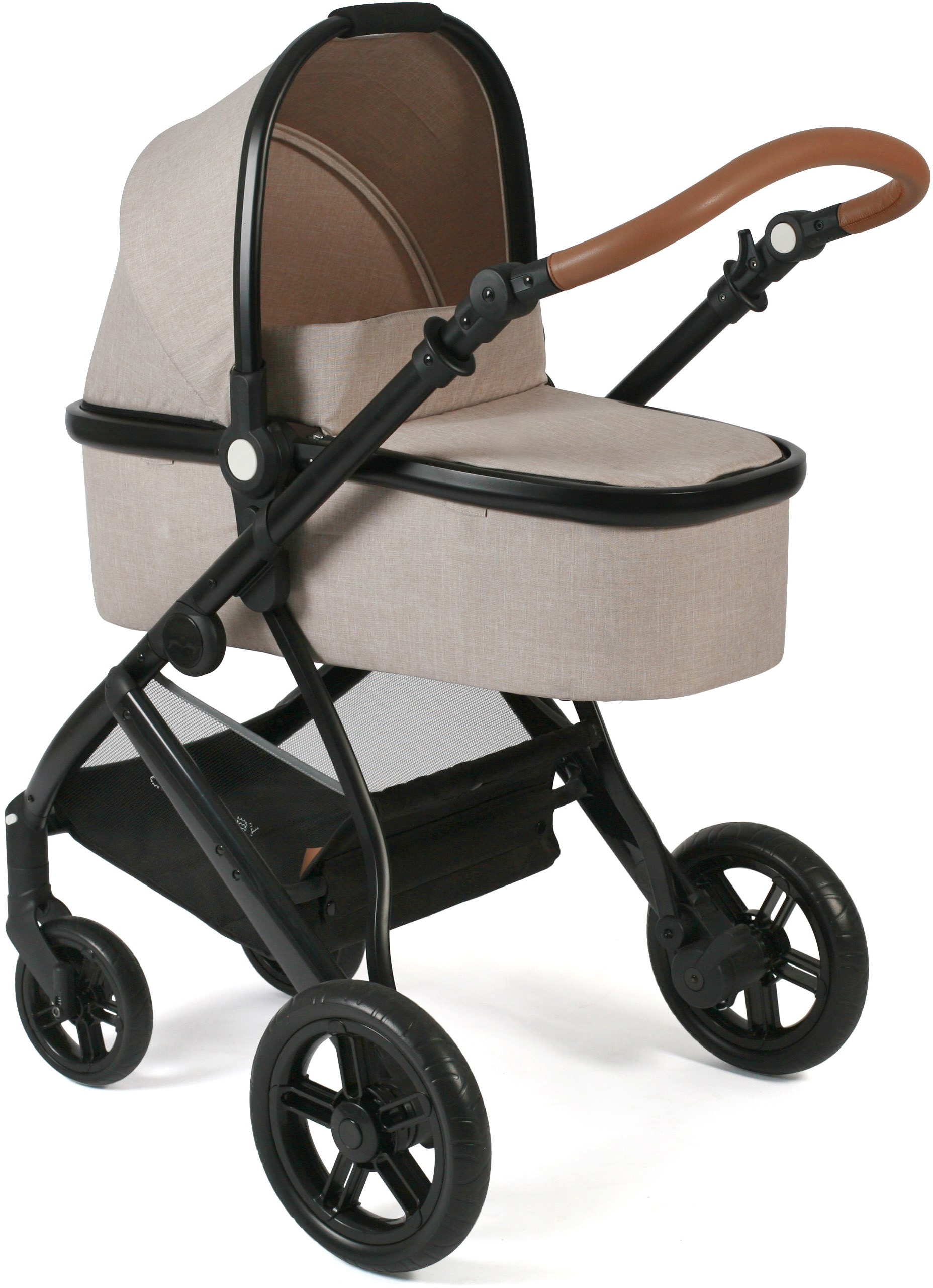 CHIC4BABY Kombi-Kinderwagen »Torre, Jeans Beige« 15 kg ; Kinderwagen