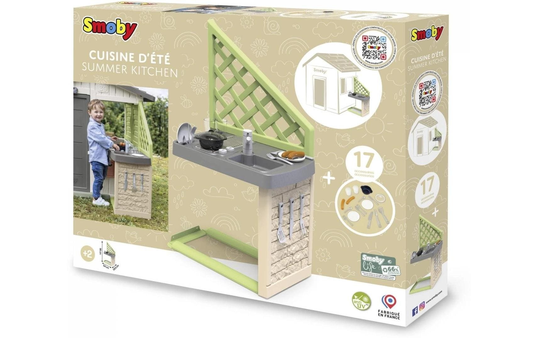 Smoby Spielhaus »Spielhaus Life Sommerküche«