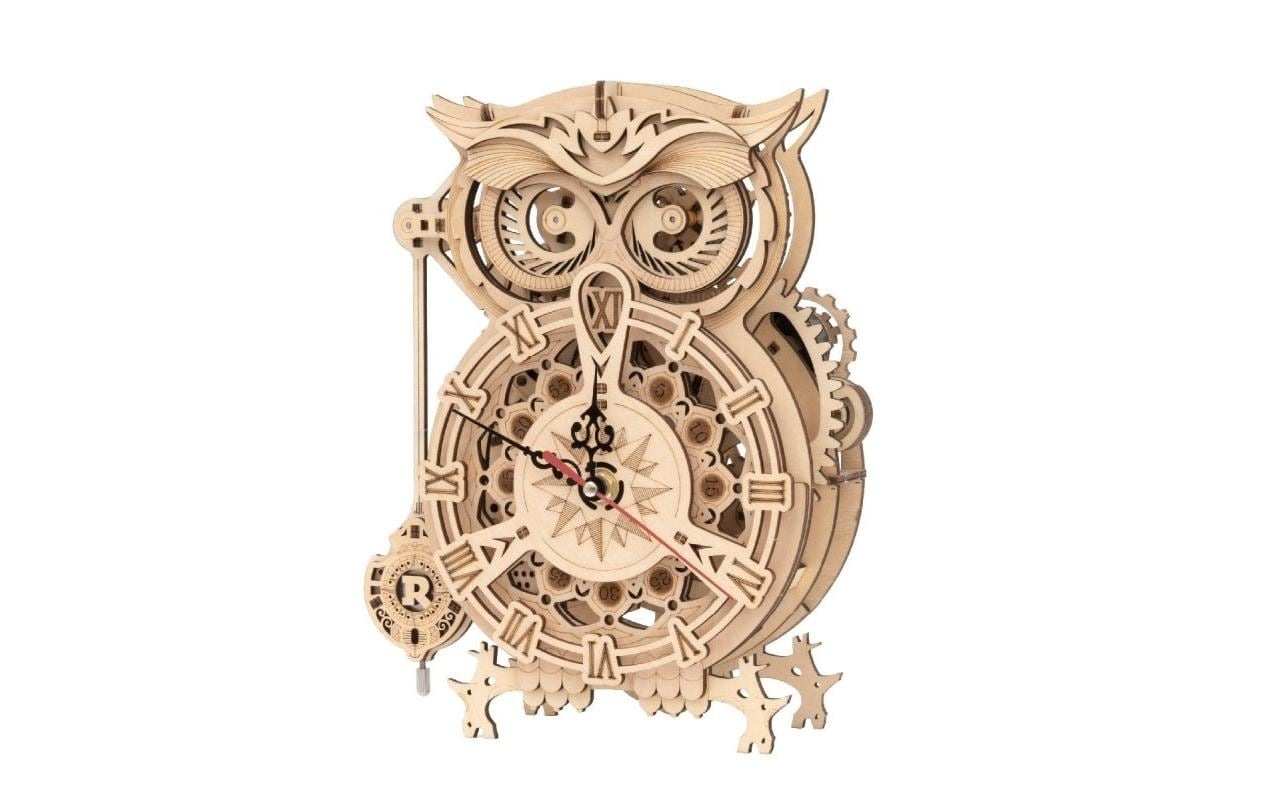 PICHLER Modellbausatz "Eulen Uhr" 161 Stk. tlg.