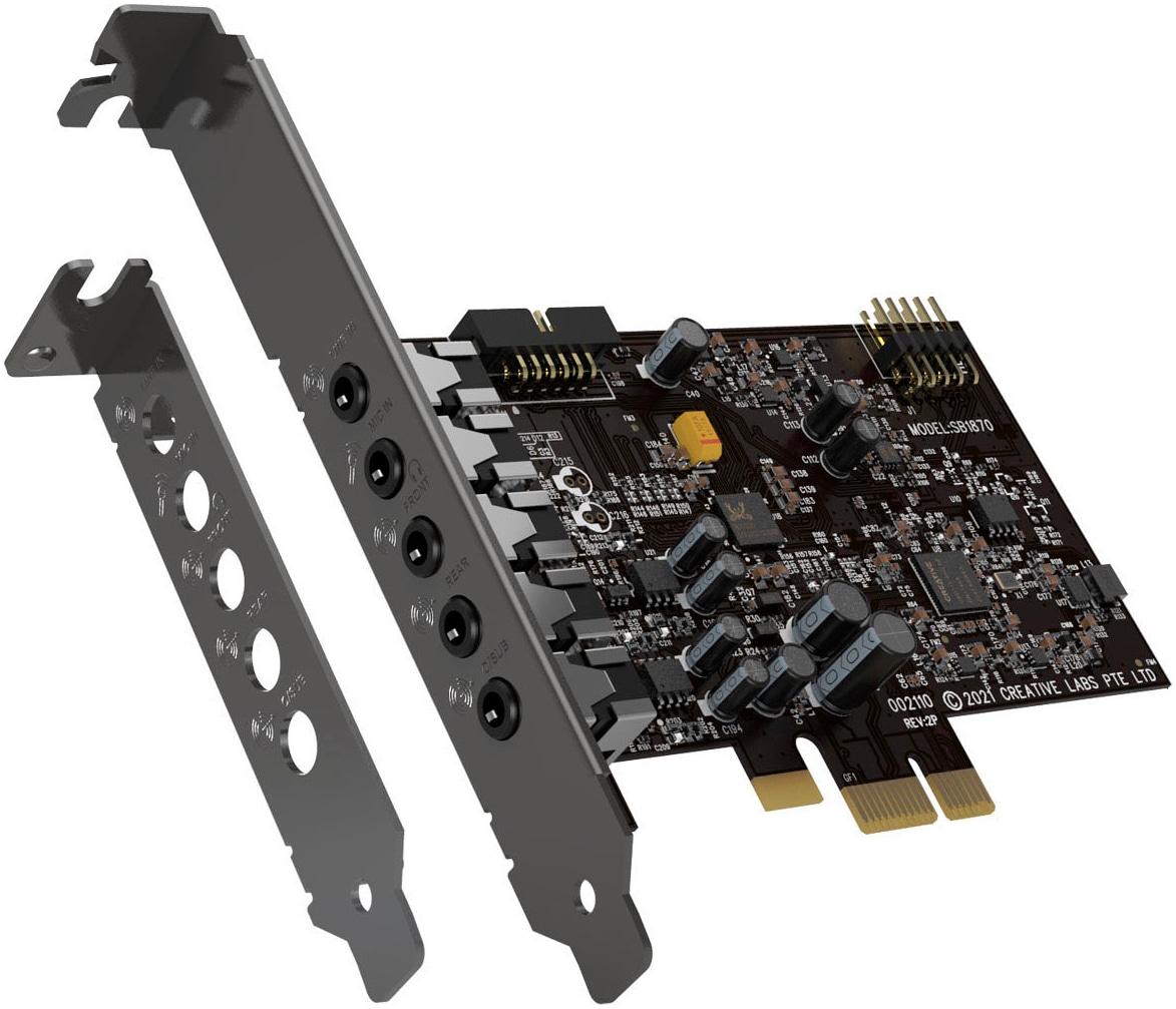 Soundkarte »Sound Blaster Audigy FX V2«, Hi-Res 5.1 PCIe