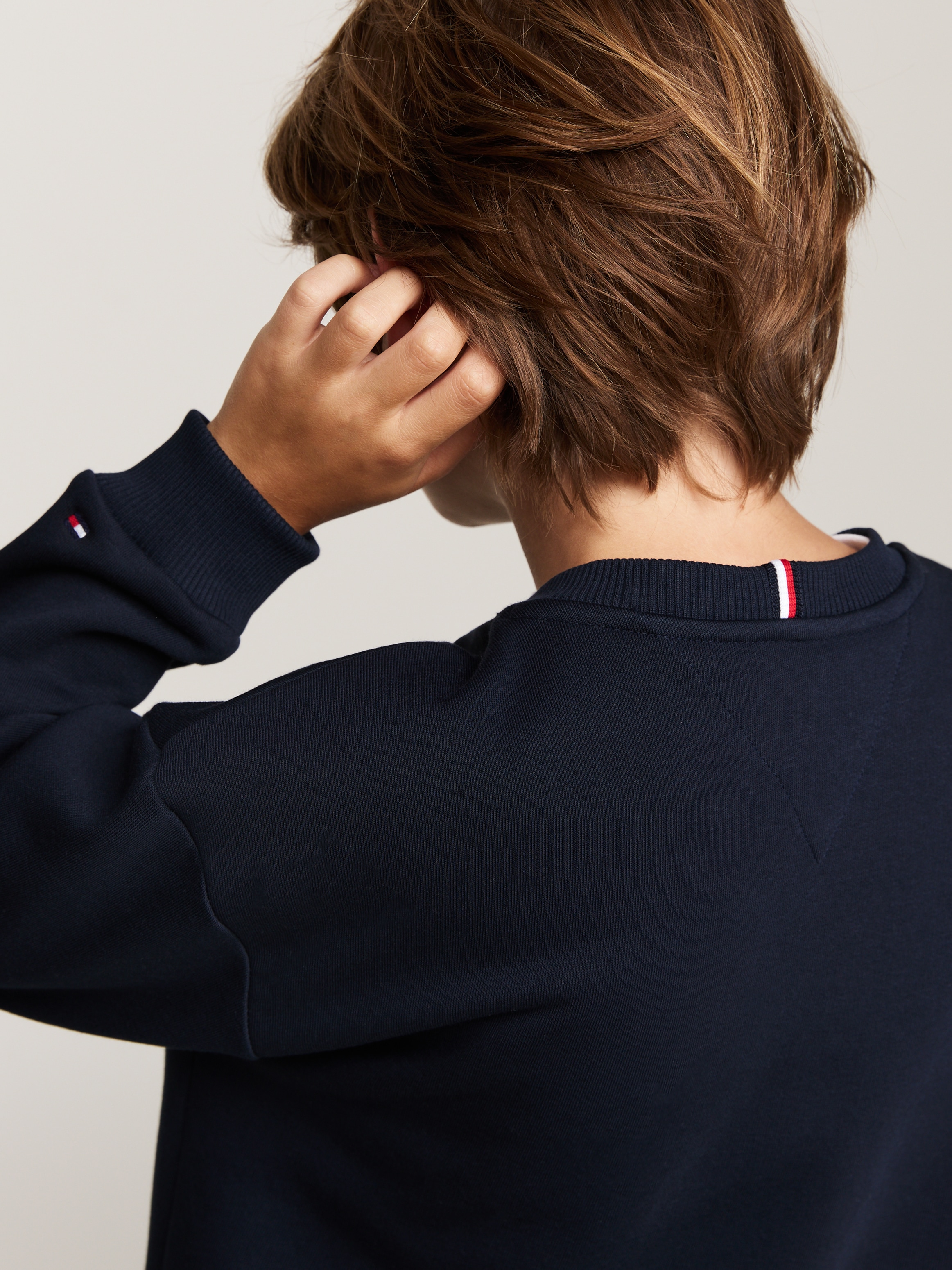 Tommy Hilfiger Sweatshirt »NAUTICAL ARCH PRINT FLEECE CN«, Baby bis 2 Jahre; mit Tommy Hilfiger Print